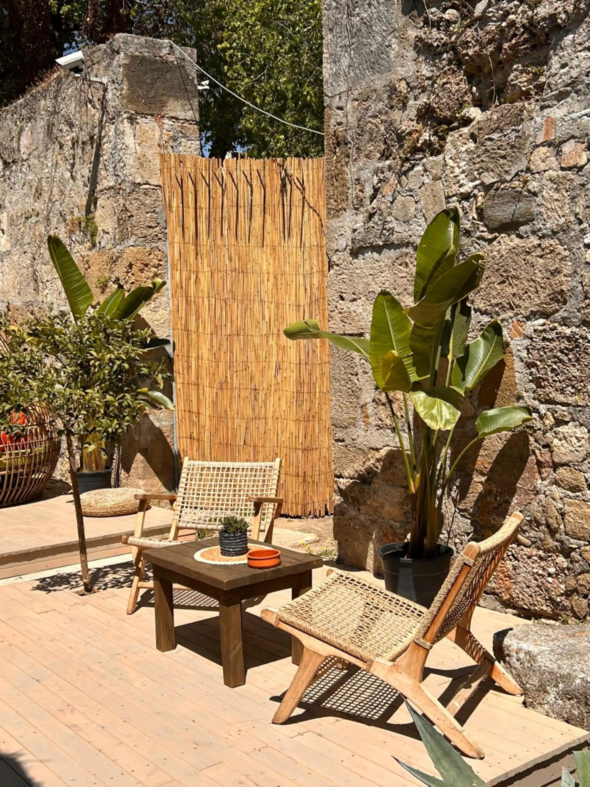 Patio in Kalia Beach Hotel Side