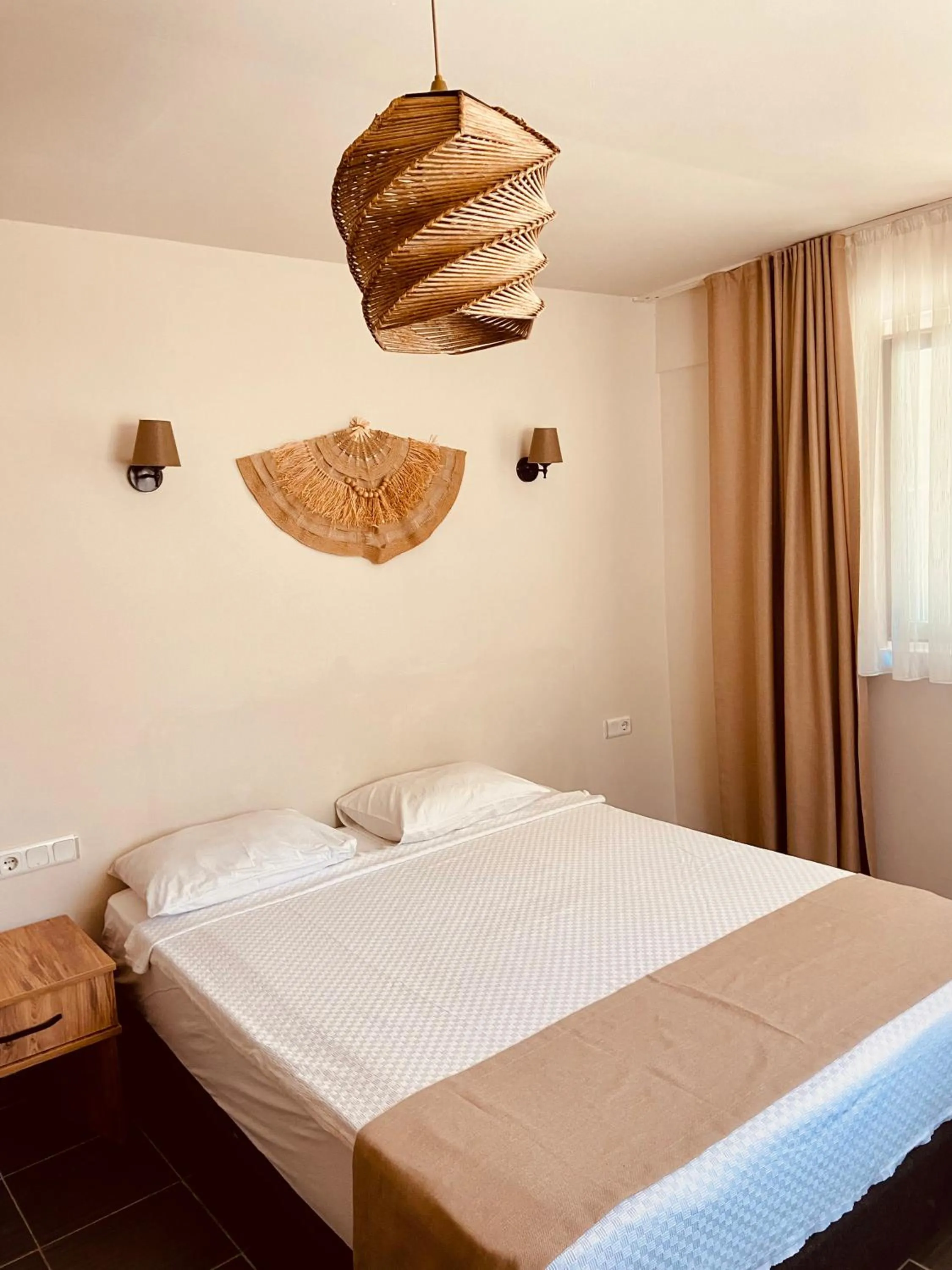 Bed in Kalia Beach Hotel Side