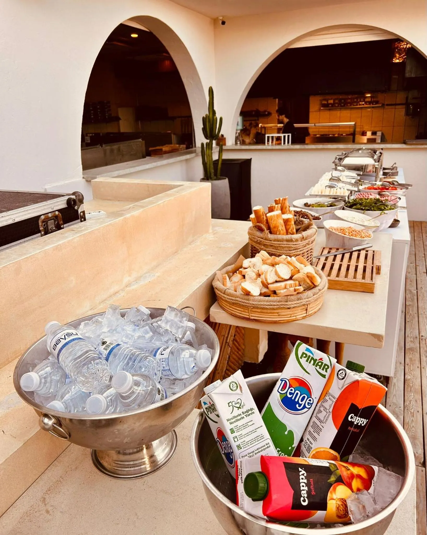 Buffet breakfast in Kalia Beach Hotel Side