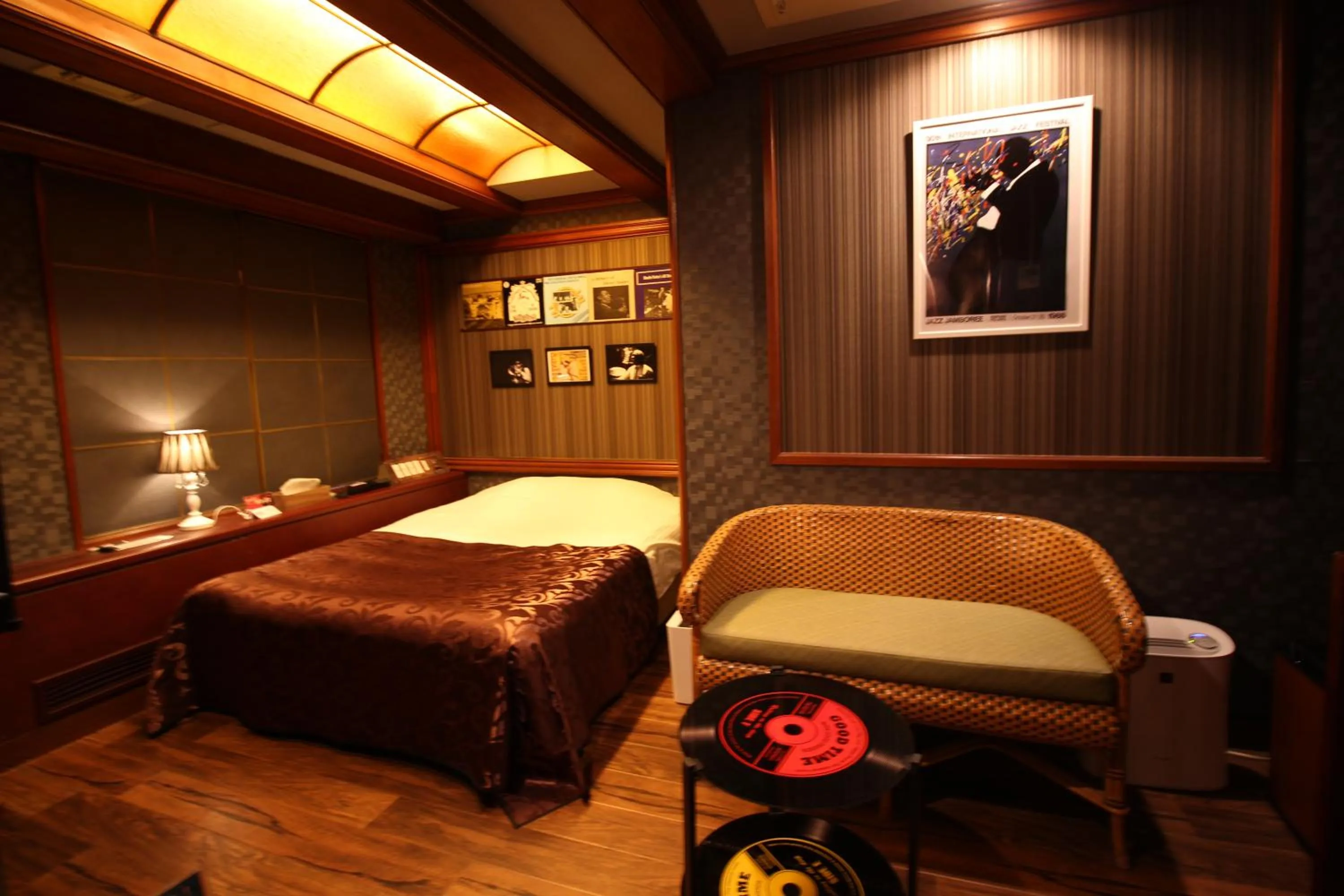 Bed in Hotel OLDSWING Adult Only