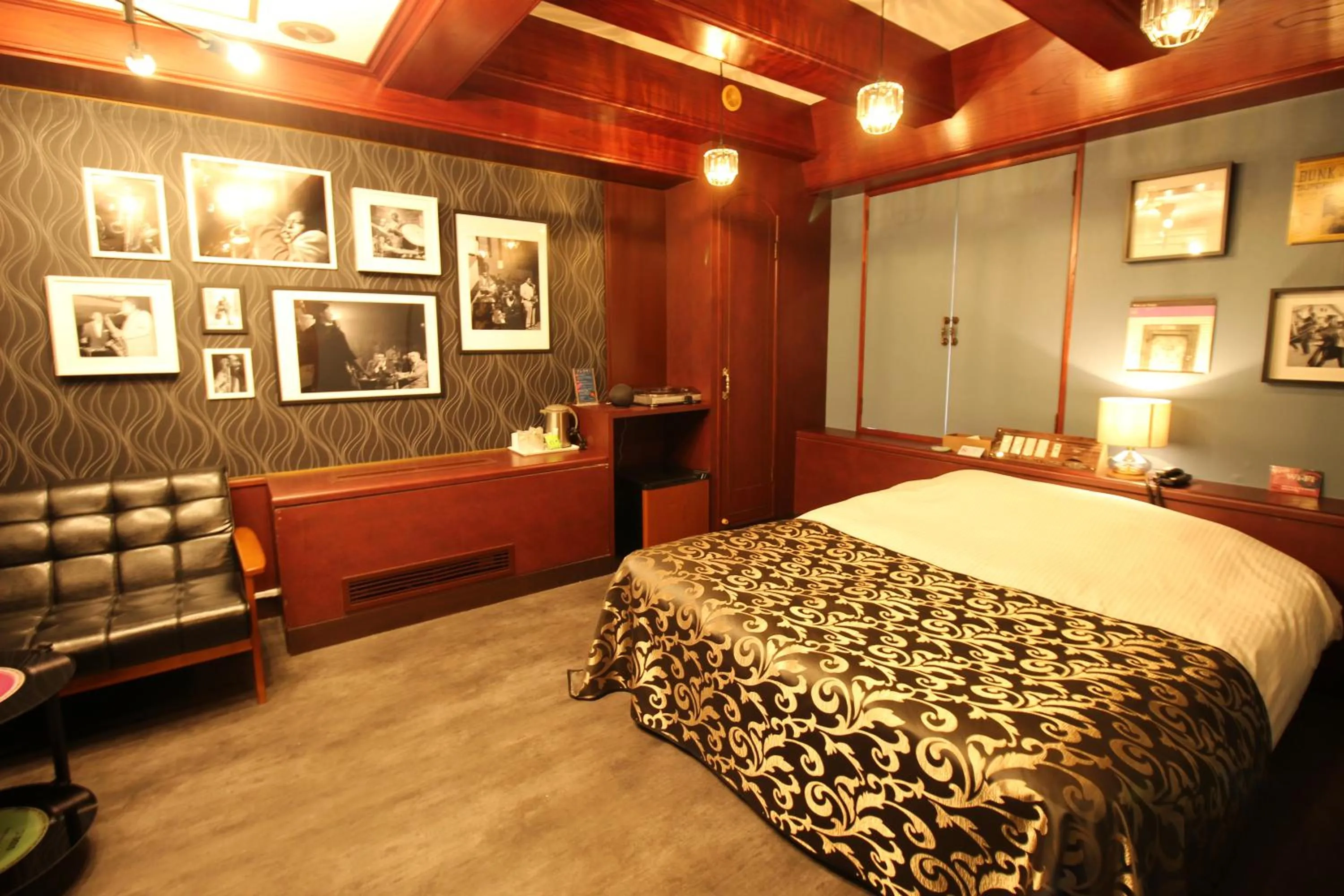 Bed in Hotel OLDSWING Adult Only