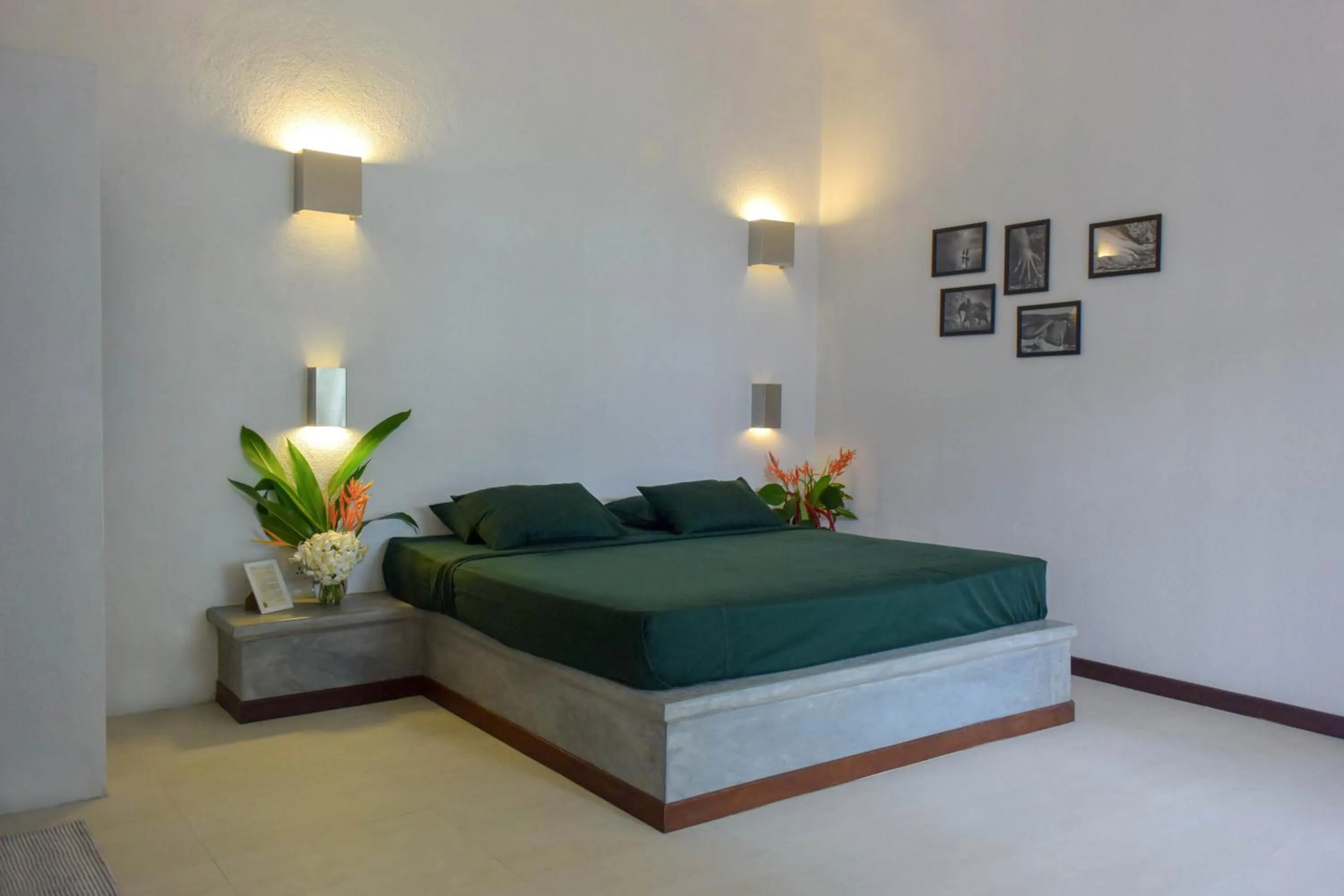 Bed in Eva Lanka Hotel - Beach & Wellness