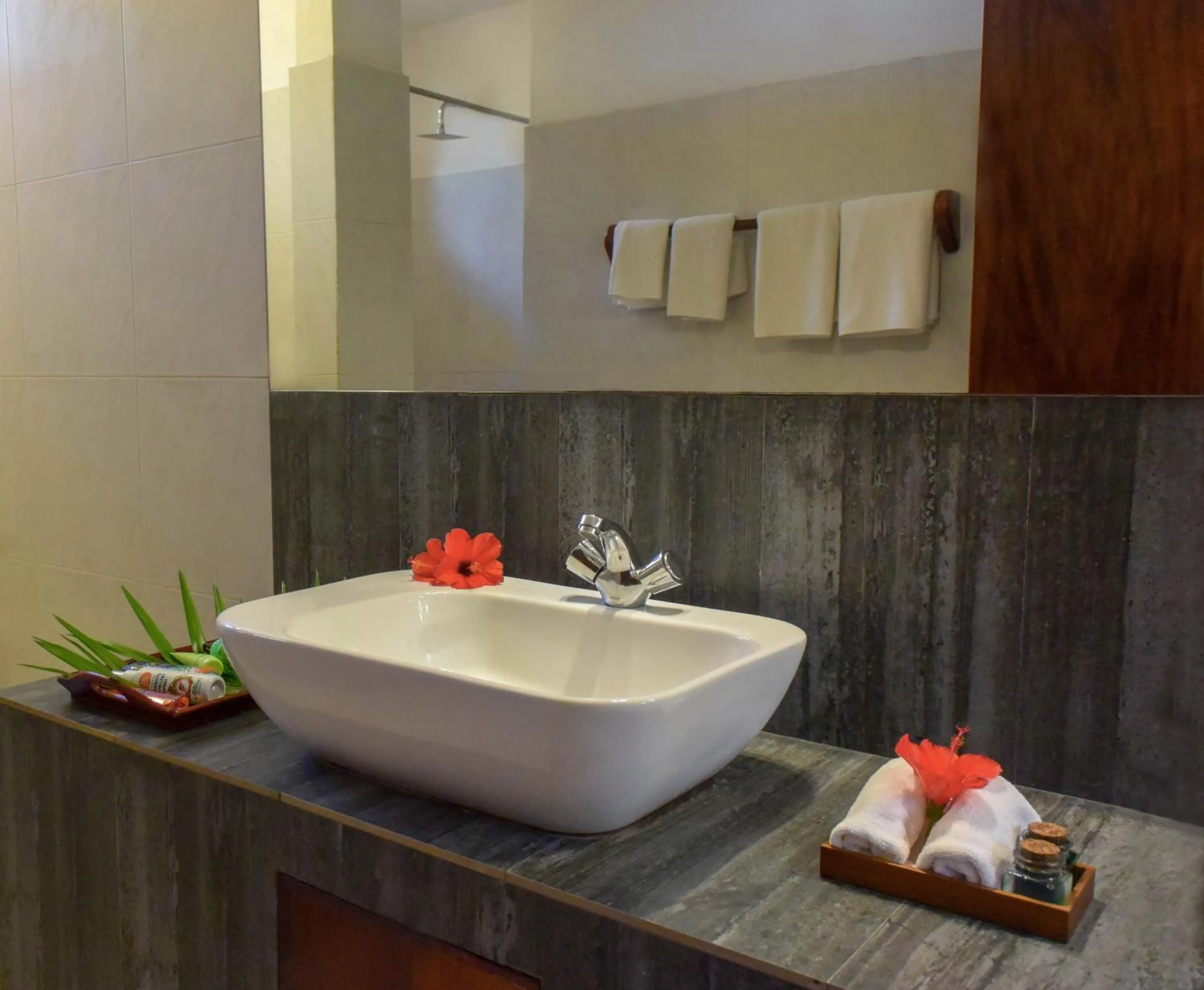 Bathroom in Eva Lanka Hotel - Beach & Wellness