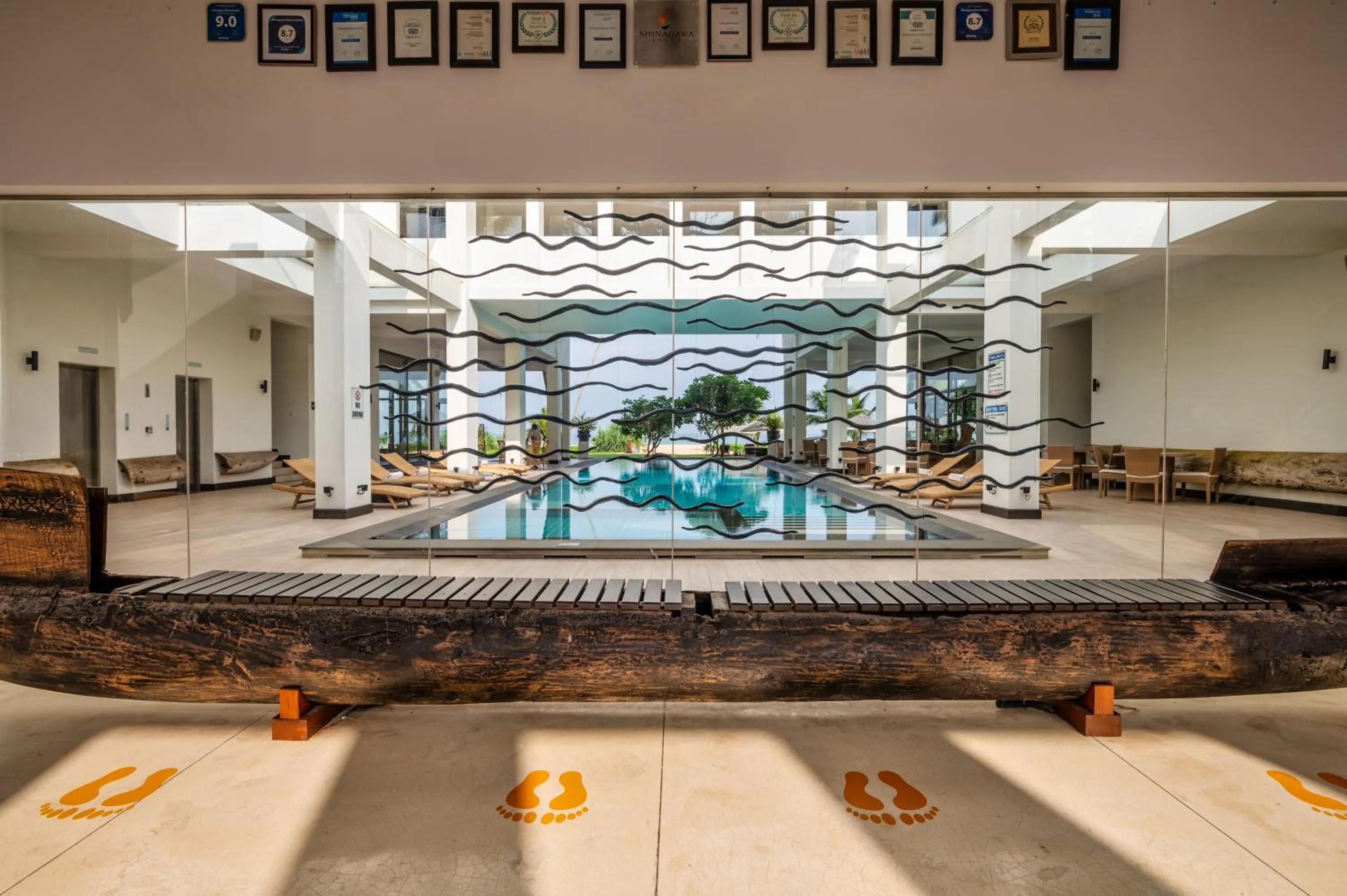 Lobby or reception in Shinagawa Beach