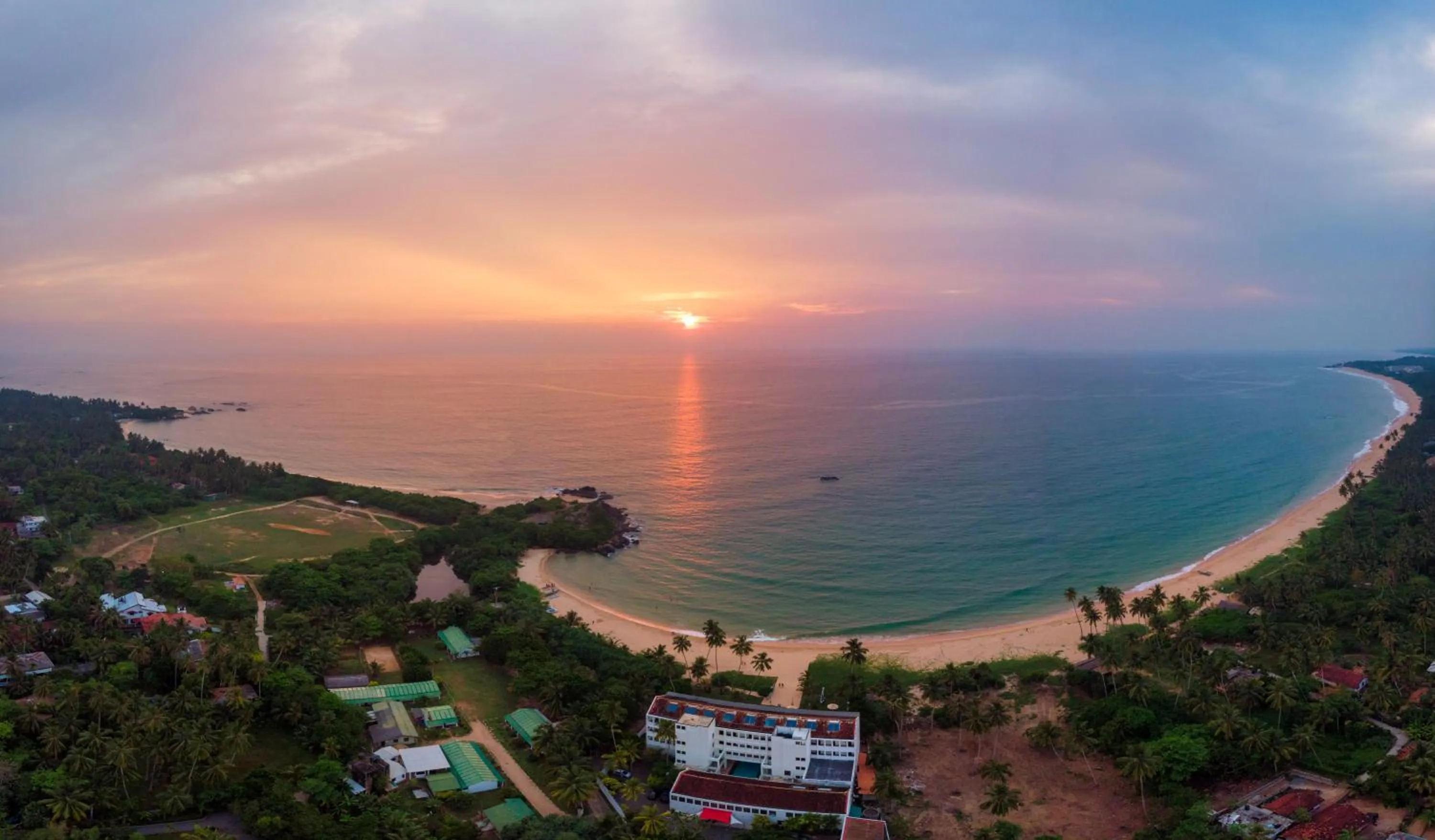 Bird's eye view in Shinagawa Beach