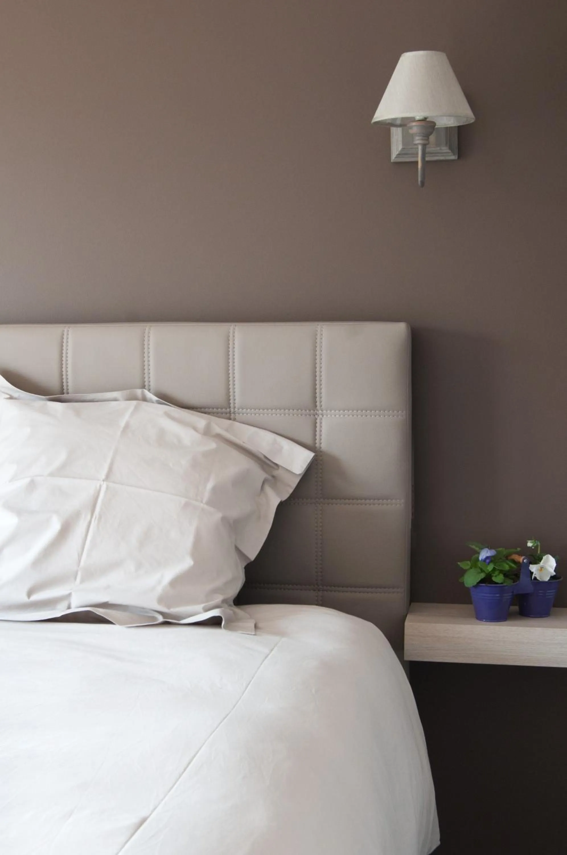 Bed in B&B De Fruithoeve