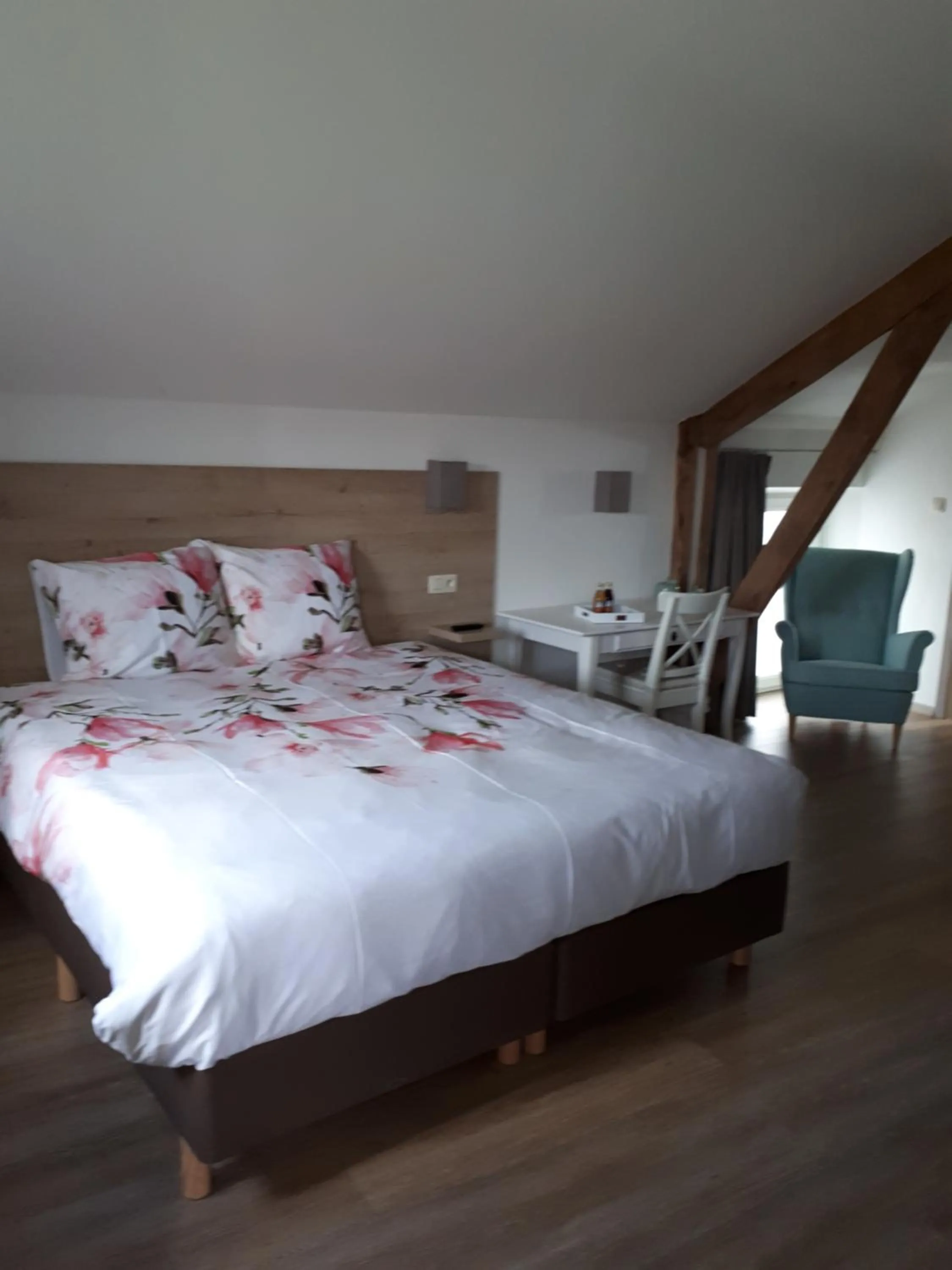 Bed in B&B De Fruithoeve