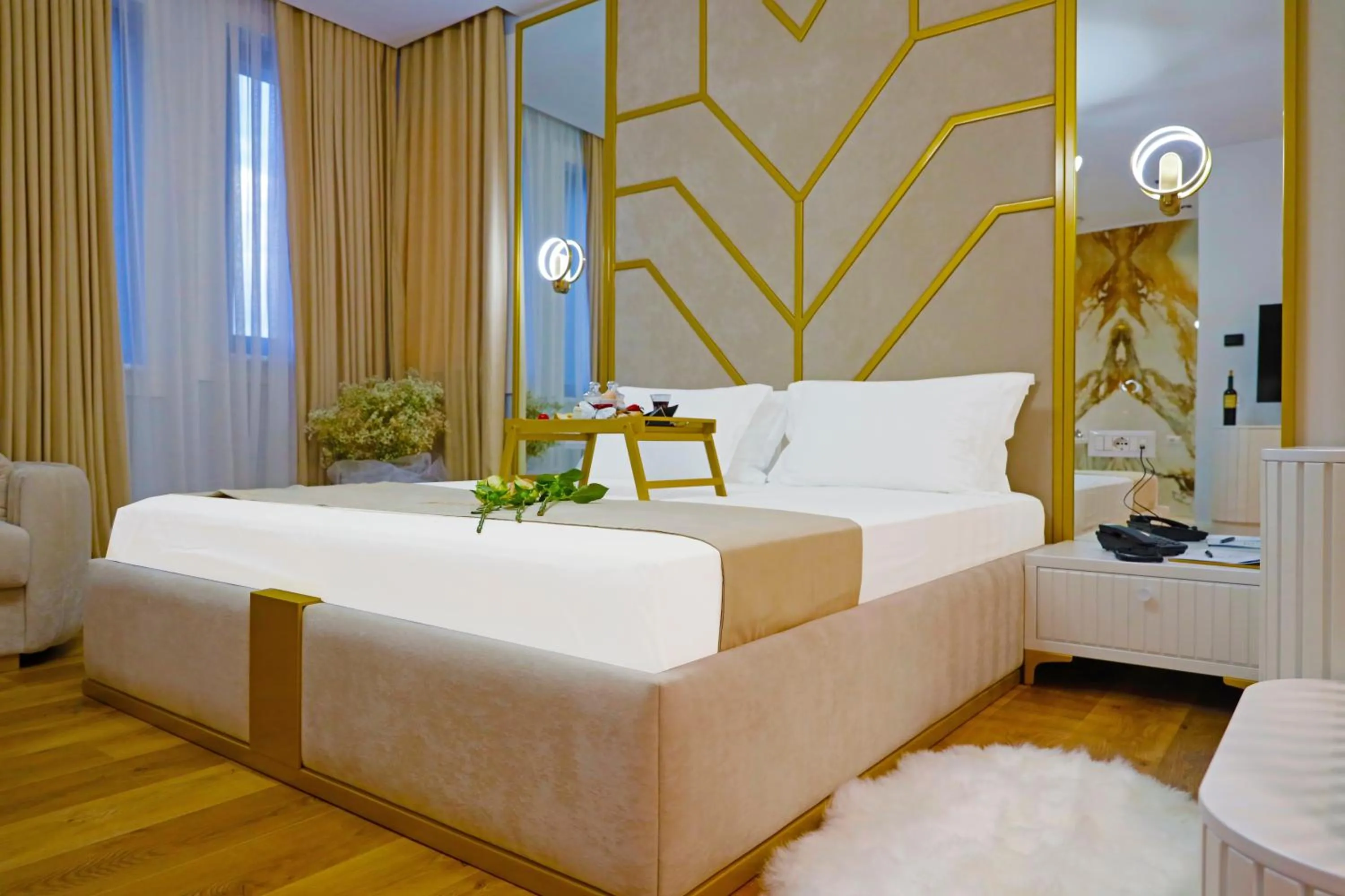Deluxe King Suite in Mark Hotel Tirana