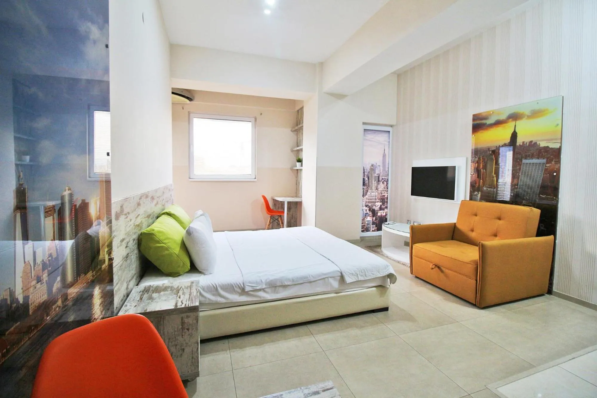 Studio with Balcony in Luxury Skopje Apartments Premium