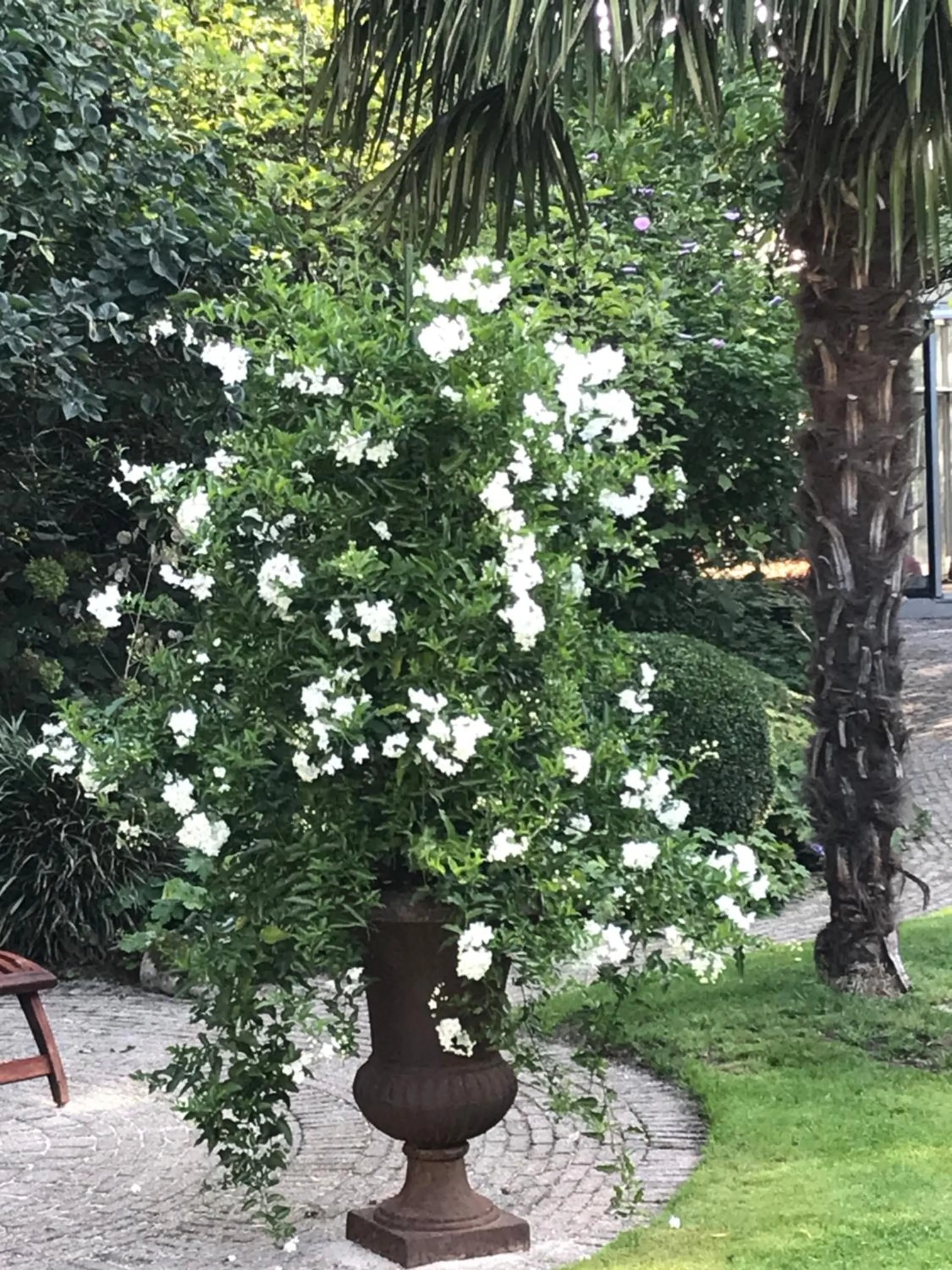 Decorative detail in B&B Jossefin Tuinen