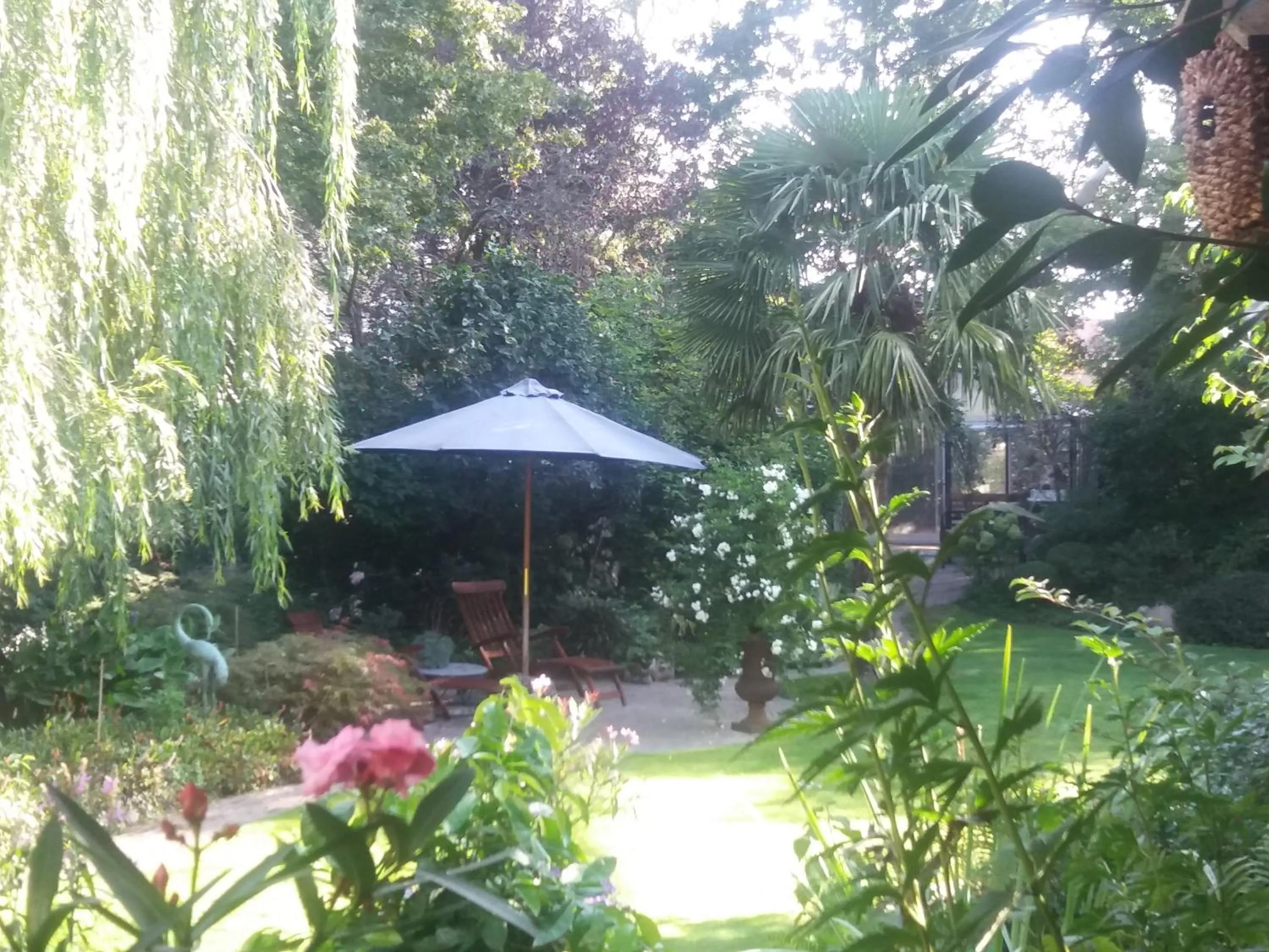 Garden in B&B Jossefin Tuinen