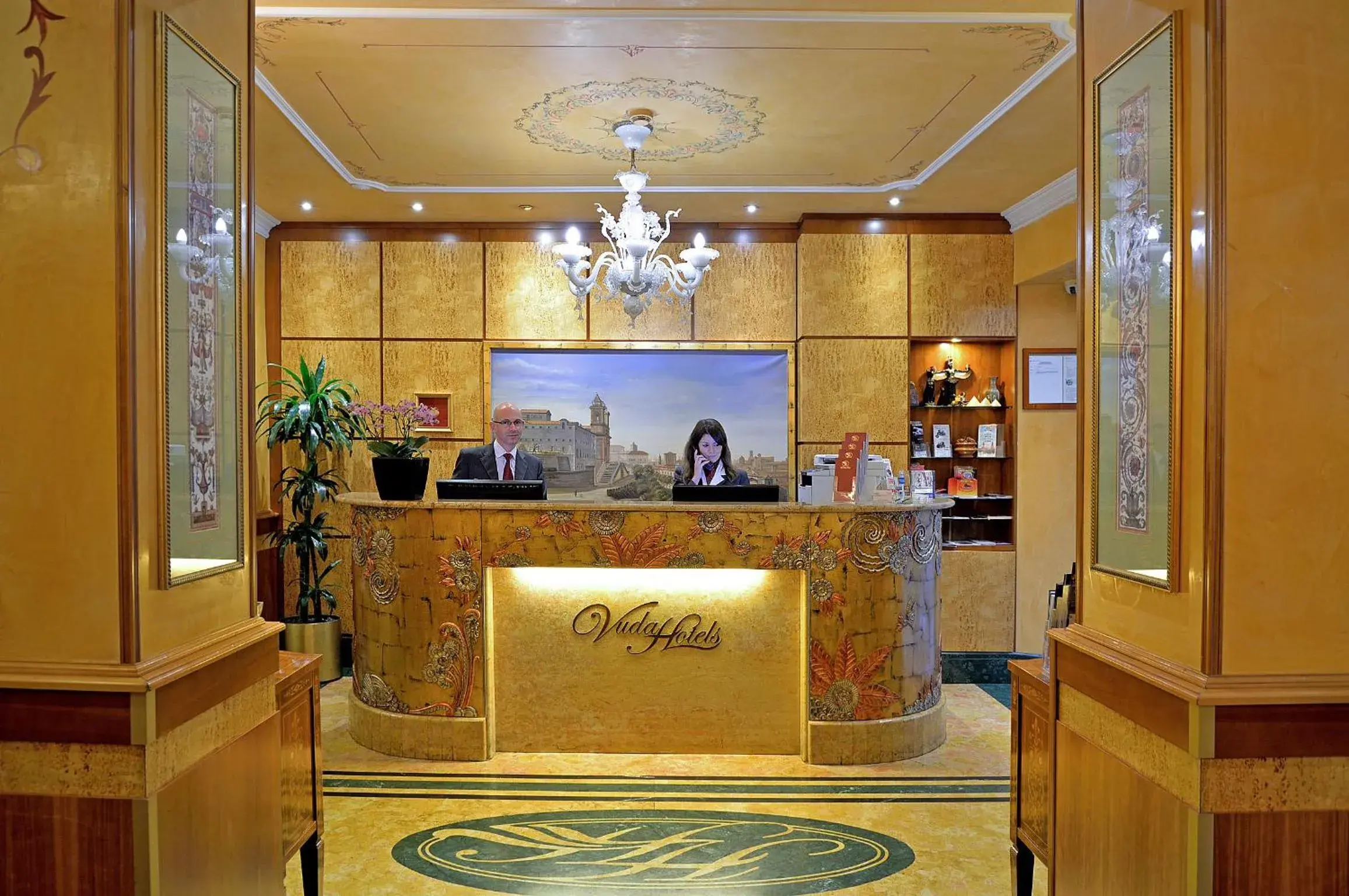 Lobby or reception in Hotel Homs Lobby or reception in Hotel Homs