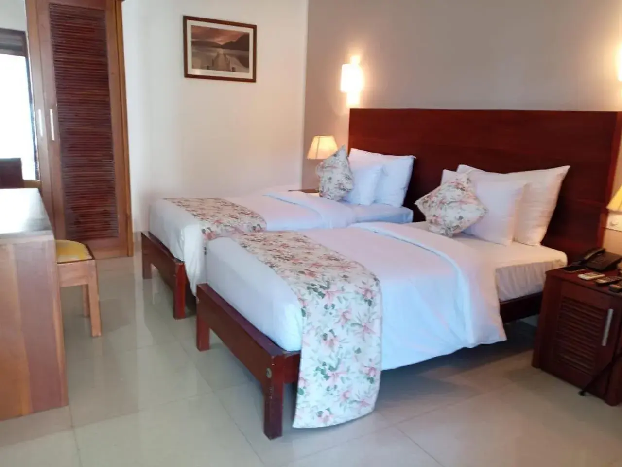 Bed in Hotel Travellers Nest Kandy Bed in Hotel Travellers Nest Kandy