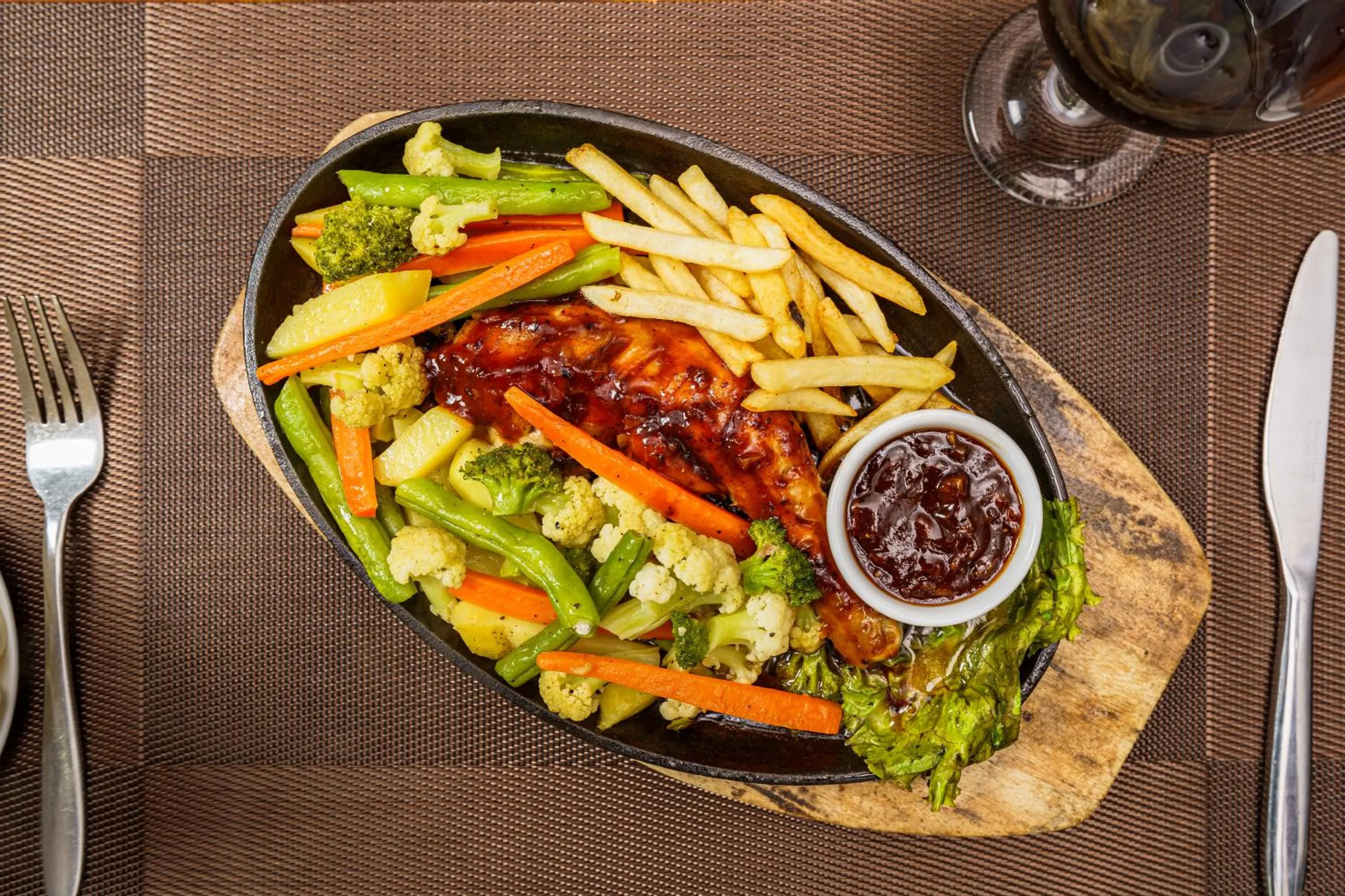 Food in Hotel Travellers Nest Kandy