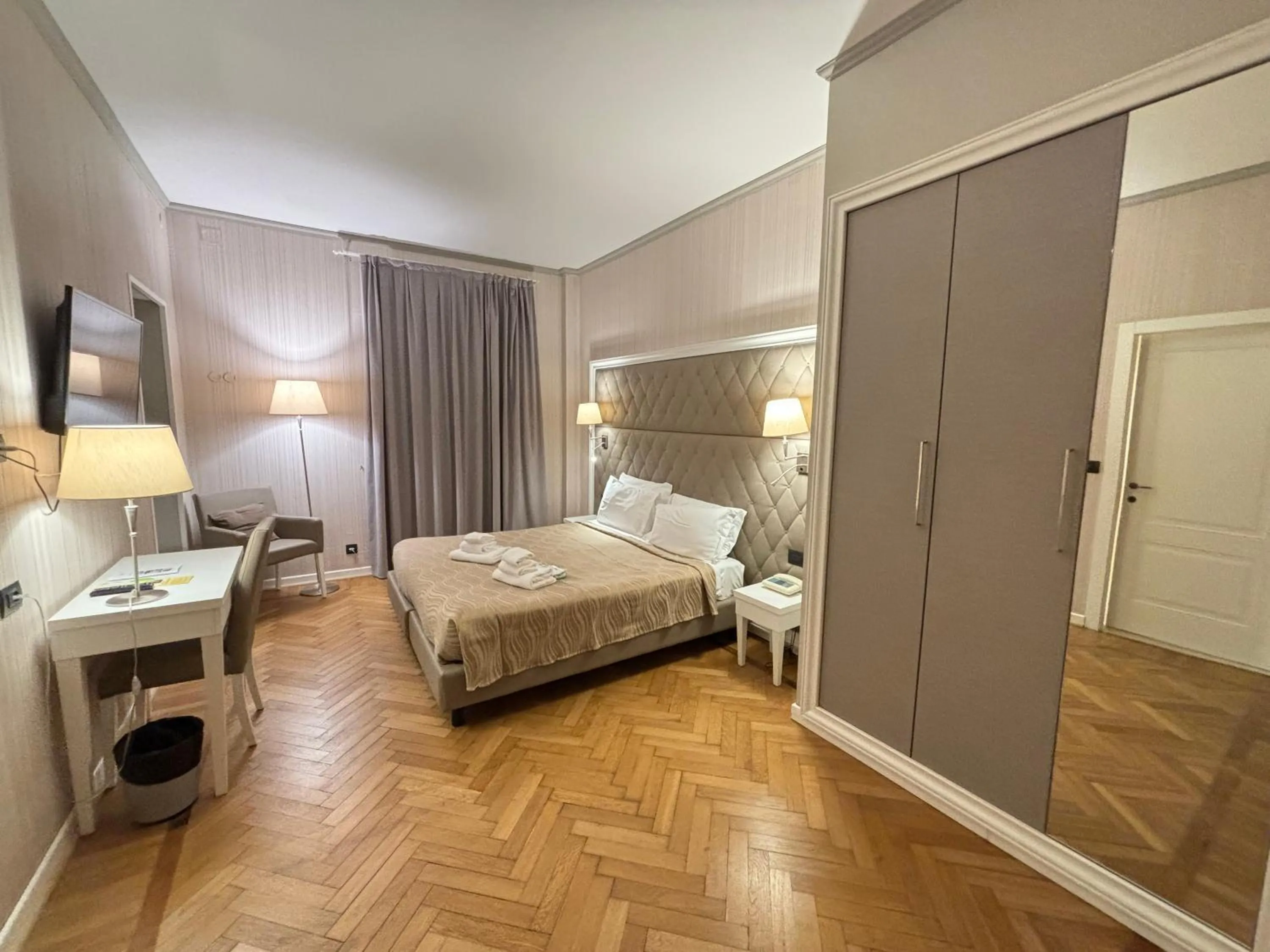 Family, Bed in Grand Hotel & des Anglais Spa