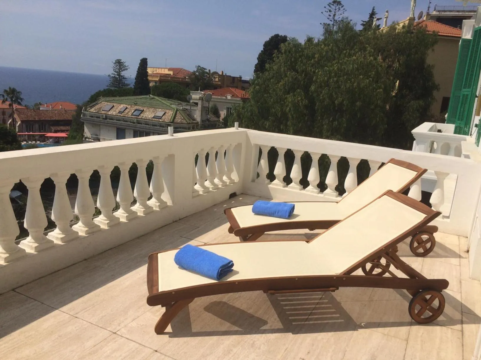 Balcony/Terrace in Grand Hotel & des Anglais Spa