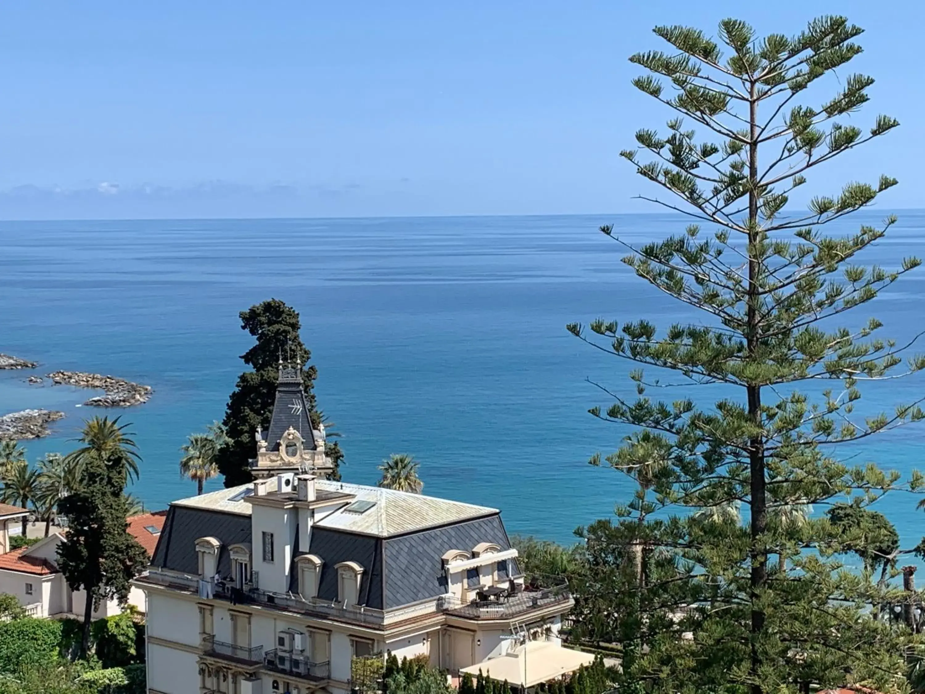 Sea view in Grand Hotel & des Anglais Spa Sea view in Grand Hotel & des Anglais Spa