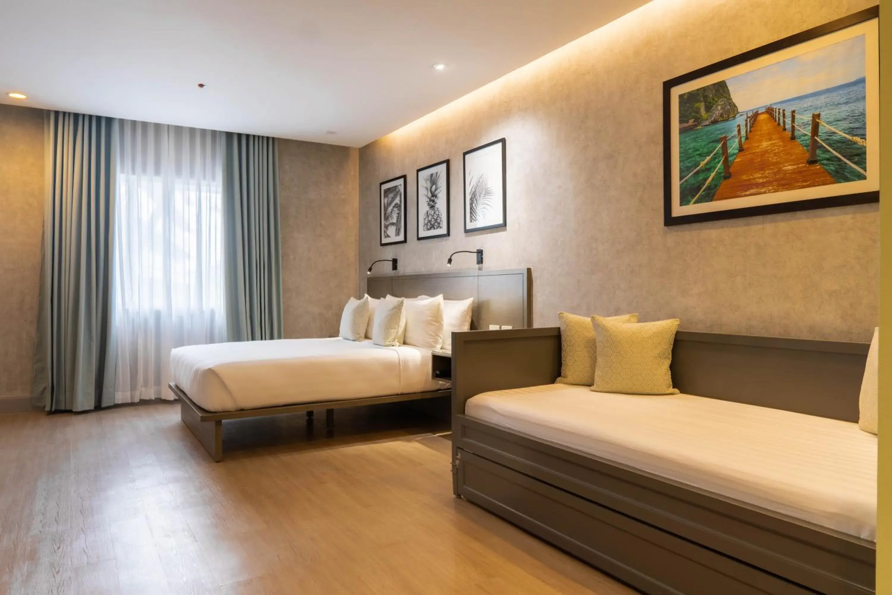 Bed in Primeway Suites Cebu Bed in Primeway Suites Cebu