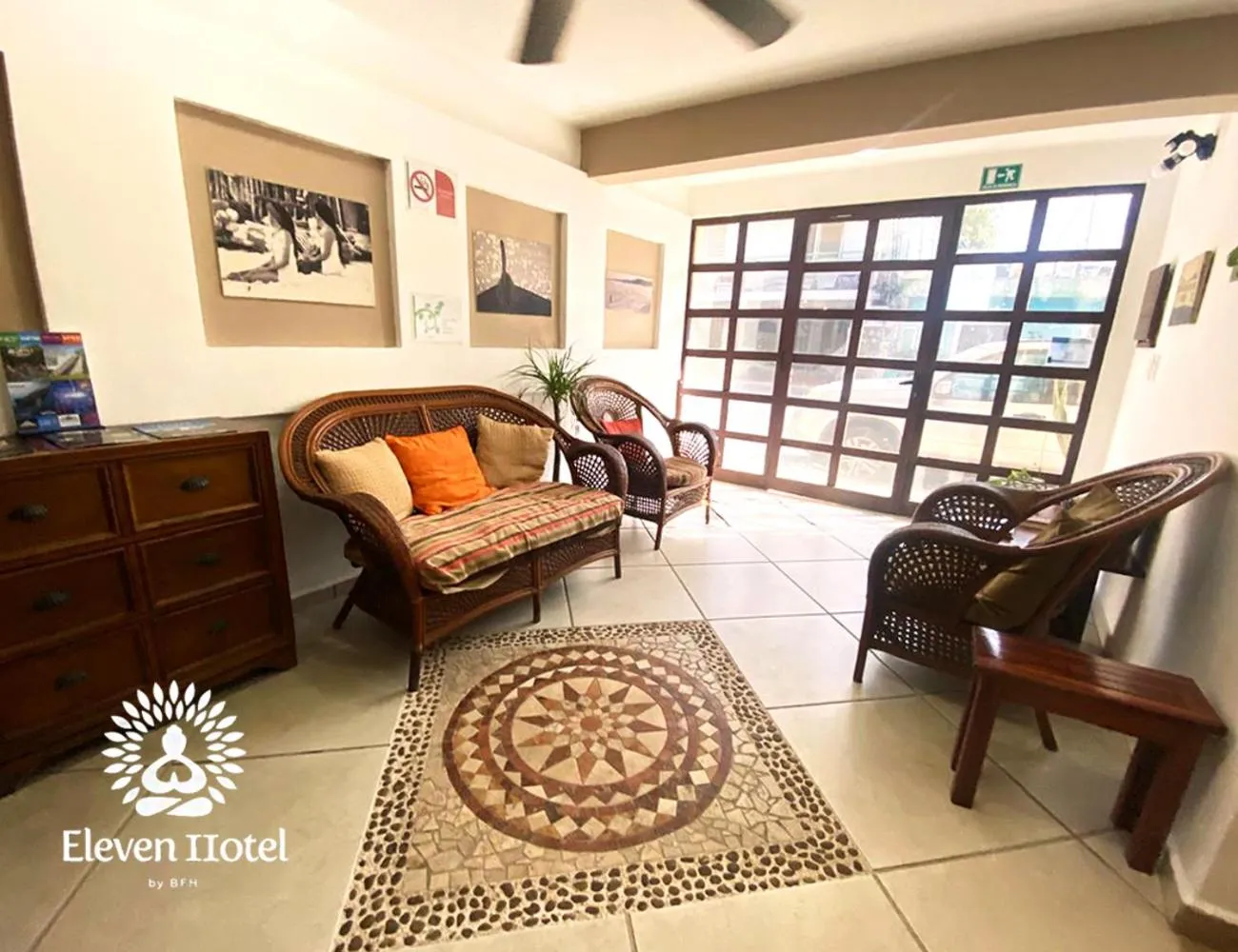 Lobby or reception in Hotel Eleven