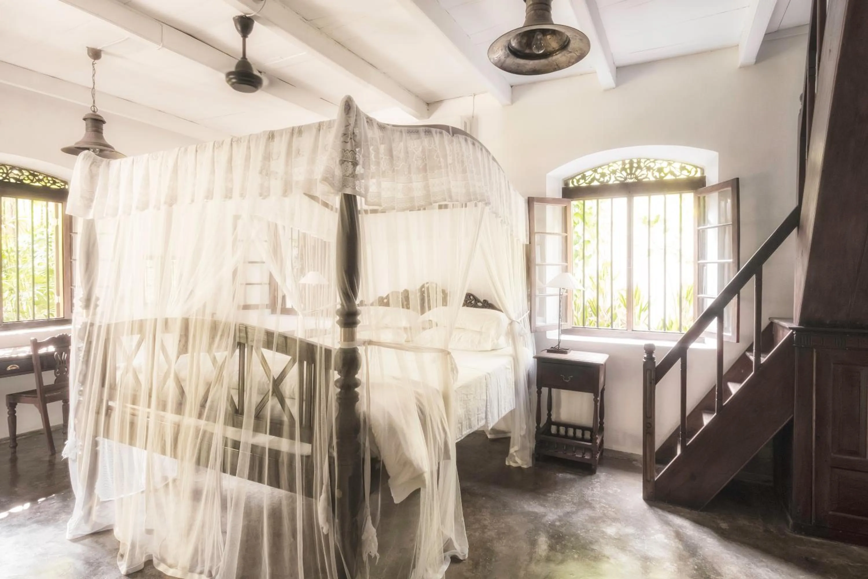 Bed in Nisala Arana Boutique Hotel