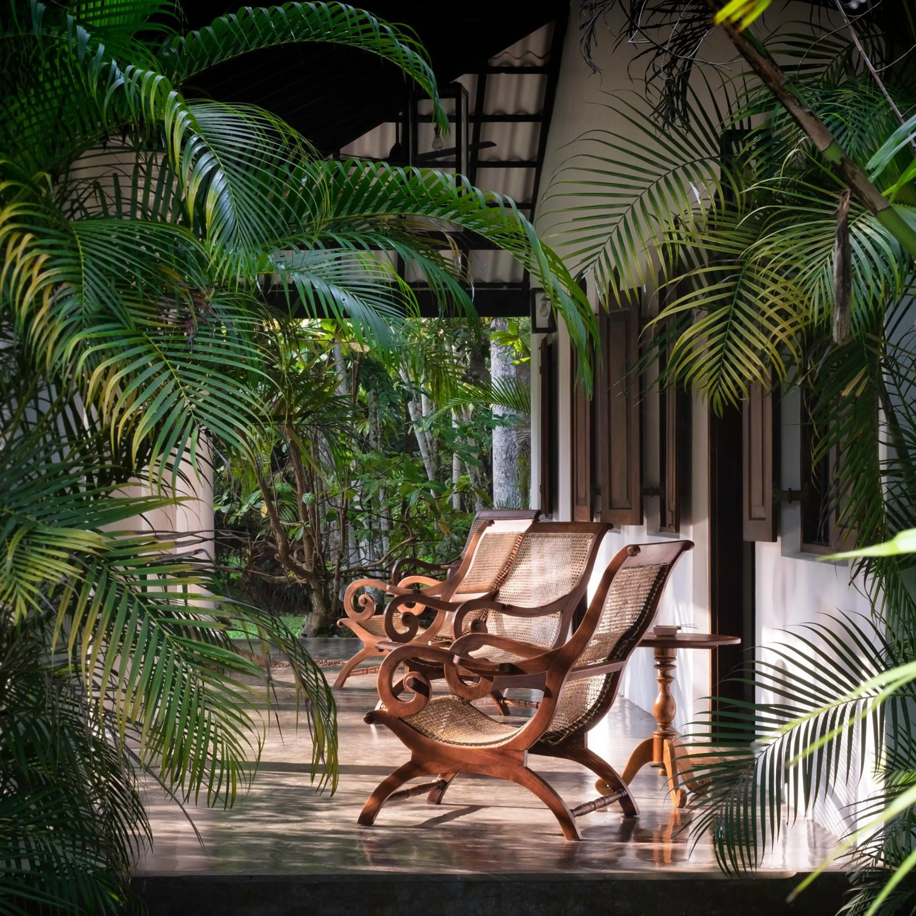 Patio in Nisala Arana Boutique Hotel