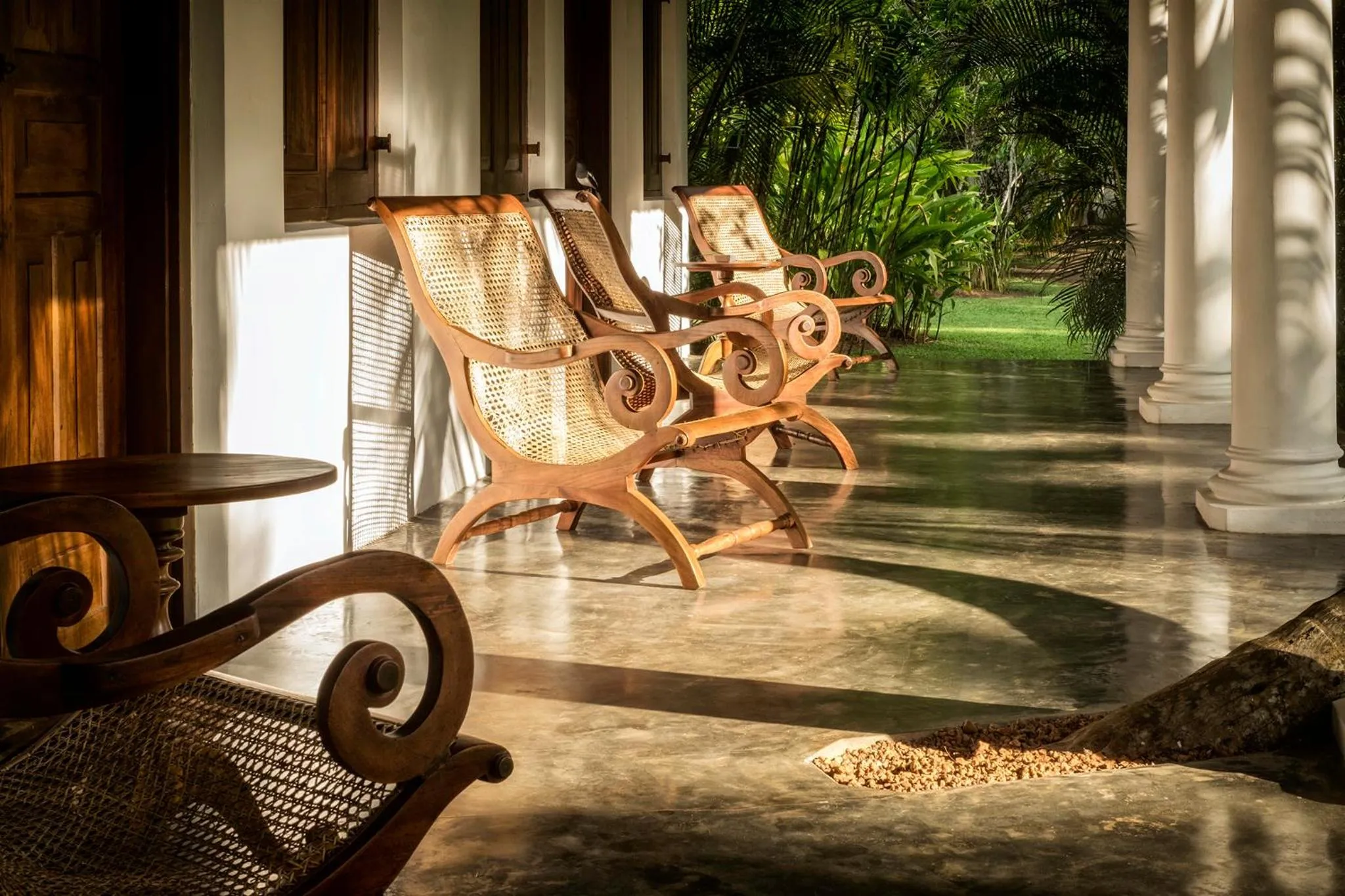 Patio in Nisala Arana Boutique Hotel