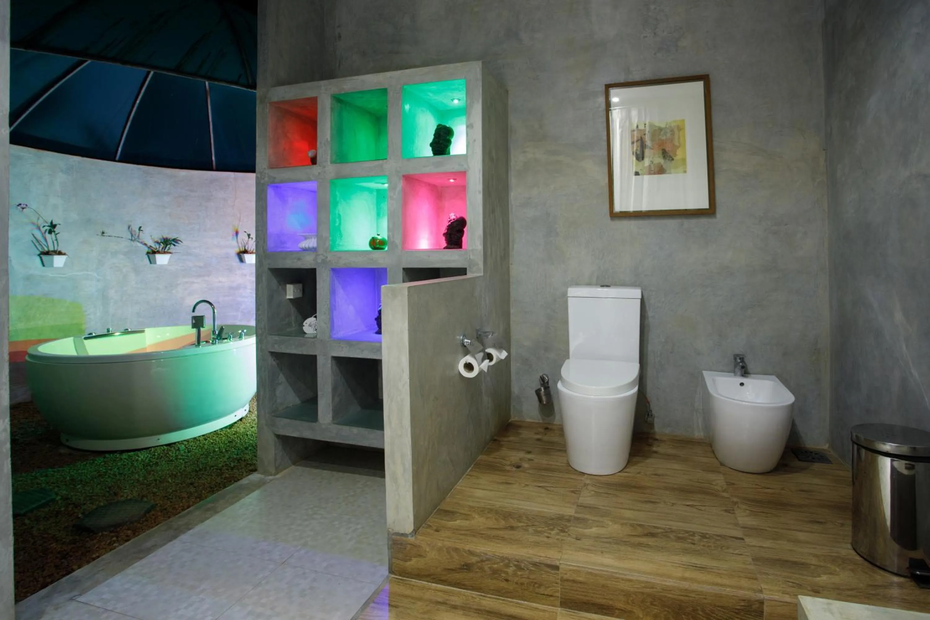 Bathroom in Villa Thawthisa The Boutique Hotel Unawatuna