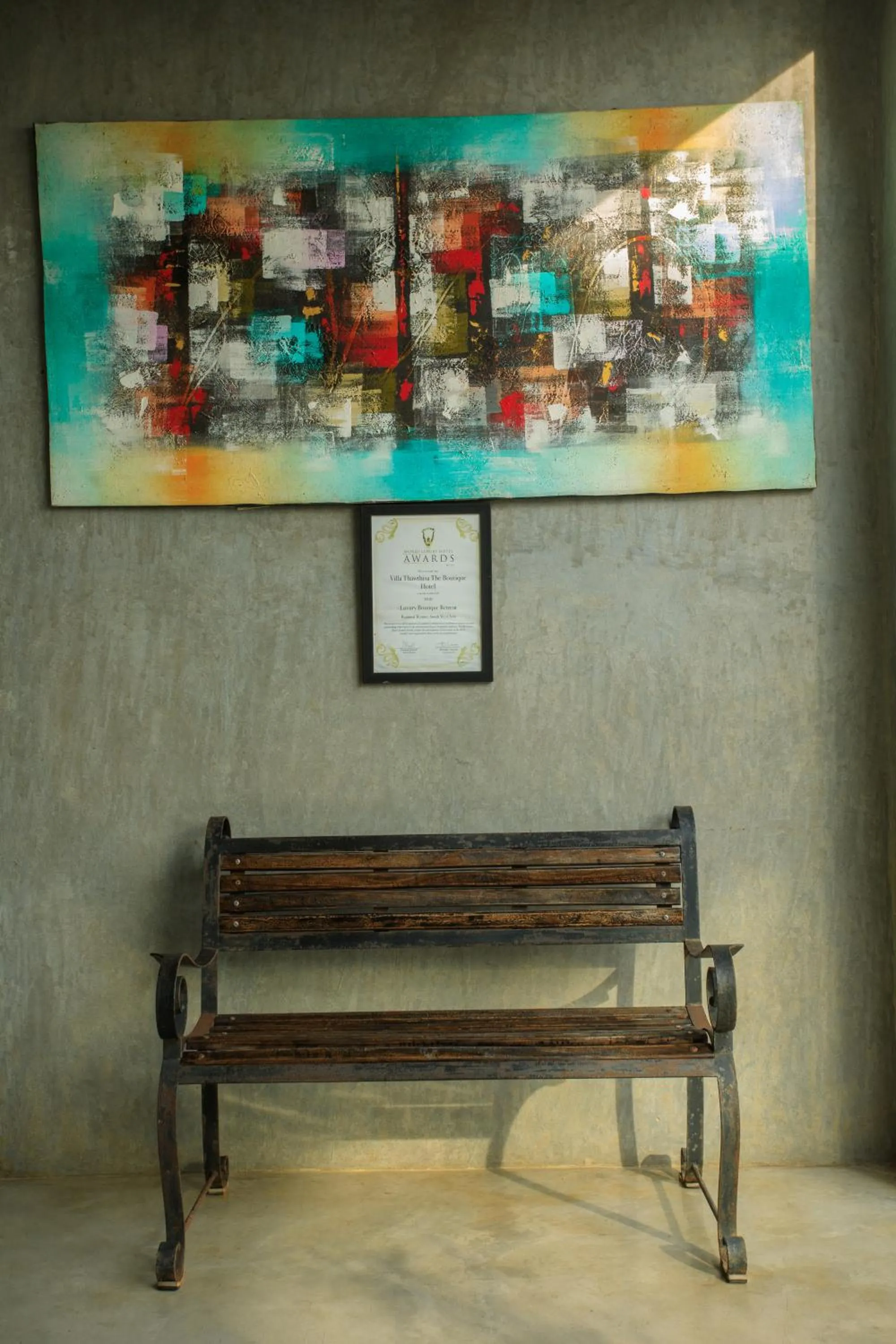 Decorative detail in Villa Thawthisa The Boutique Hotel Unawatuna