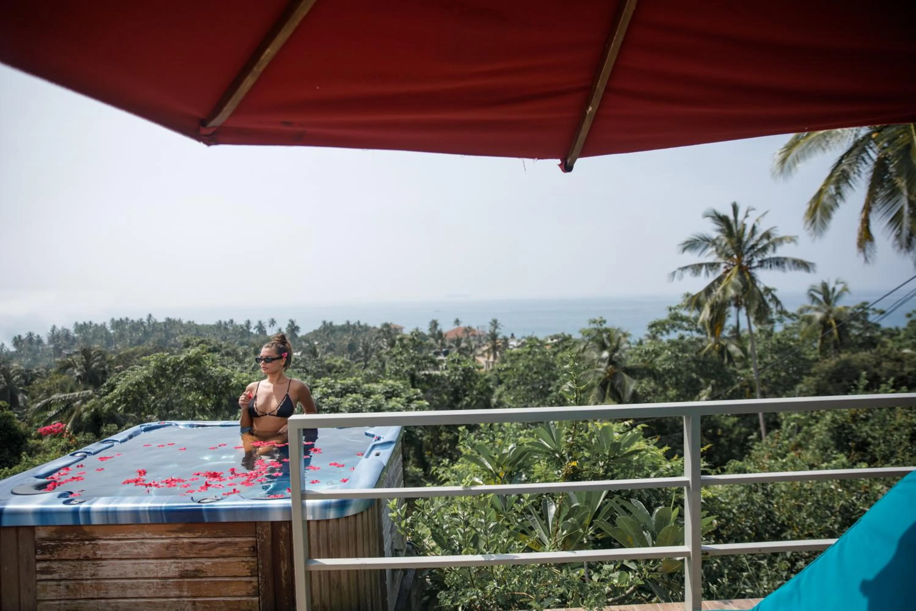 Balcony/Terrace in Villa Thawthisa The Boutique Hotel Unawatuna