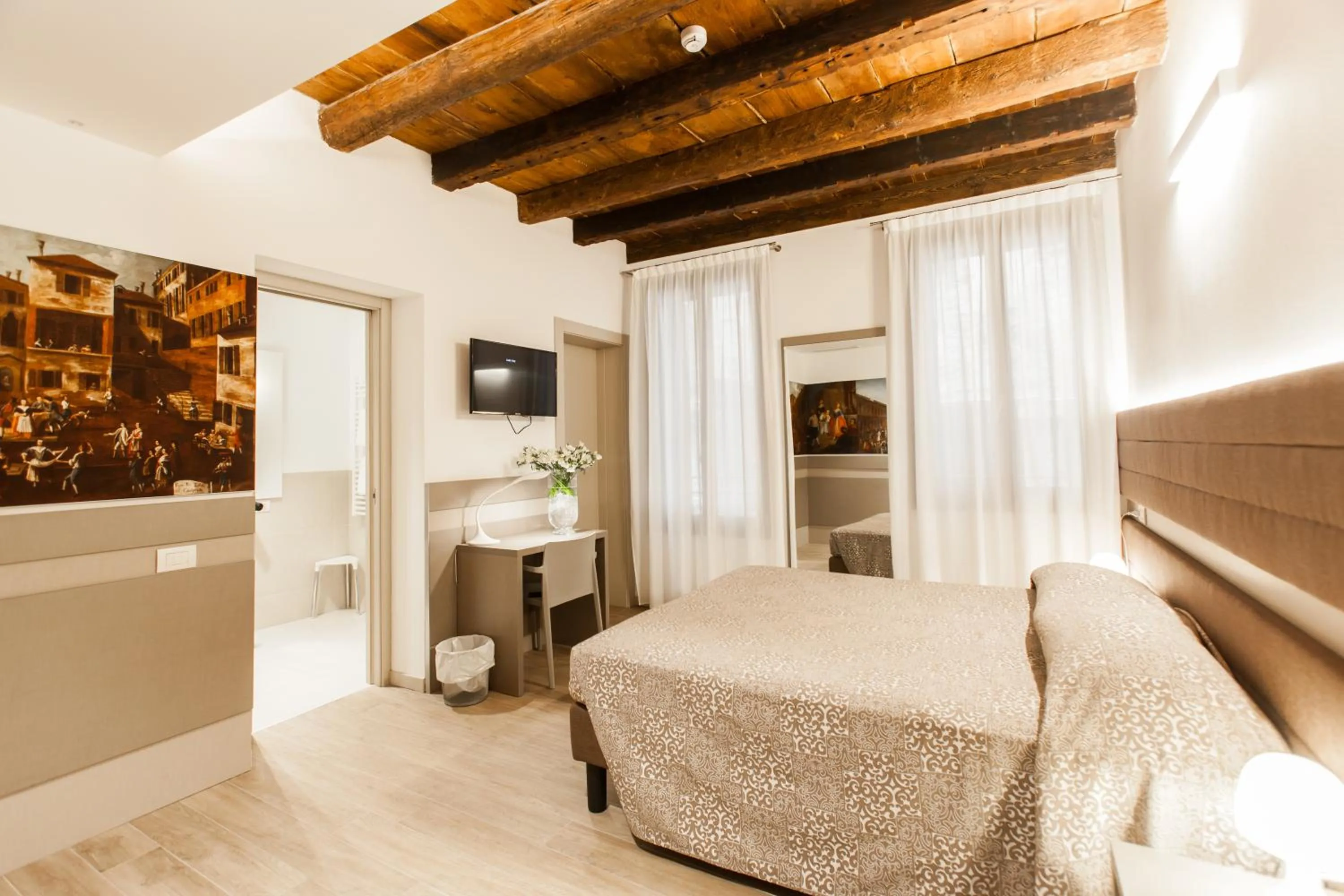 Bed in Foresteria Levi