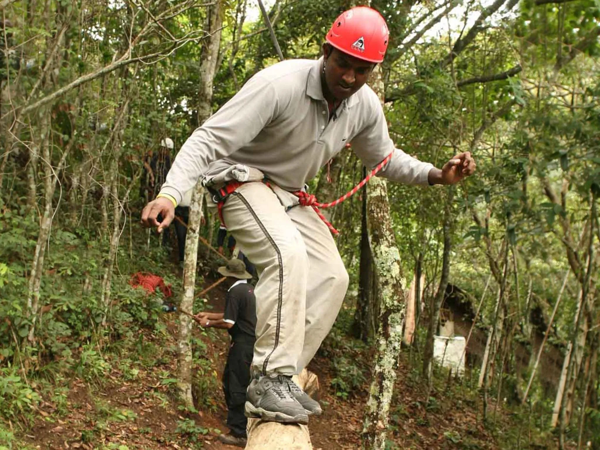 People in River Garden Resort