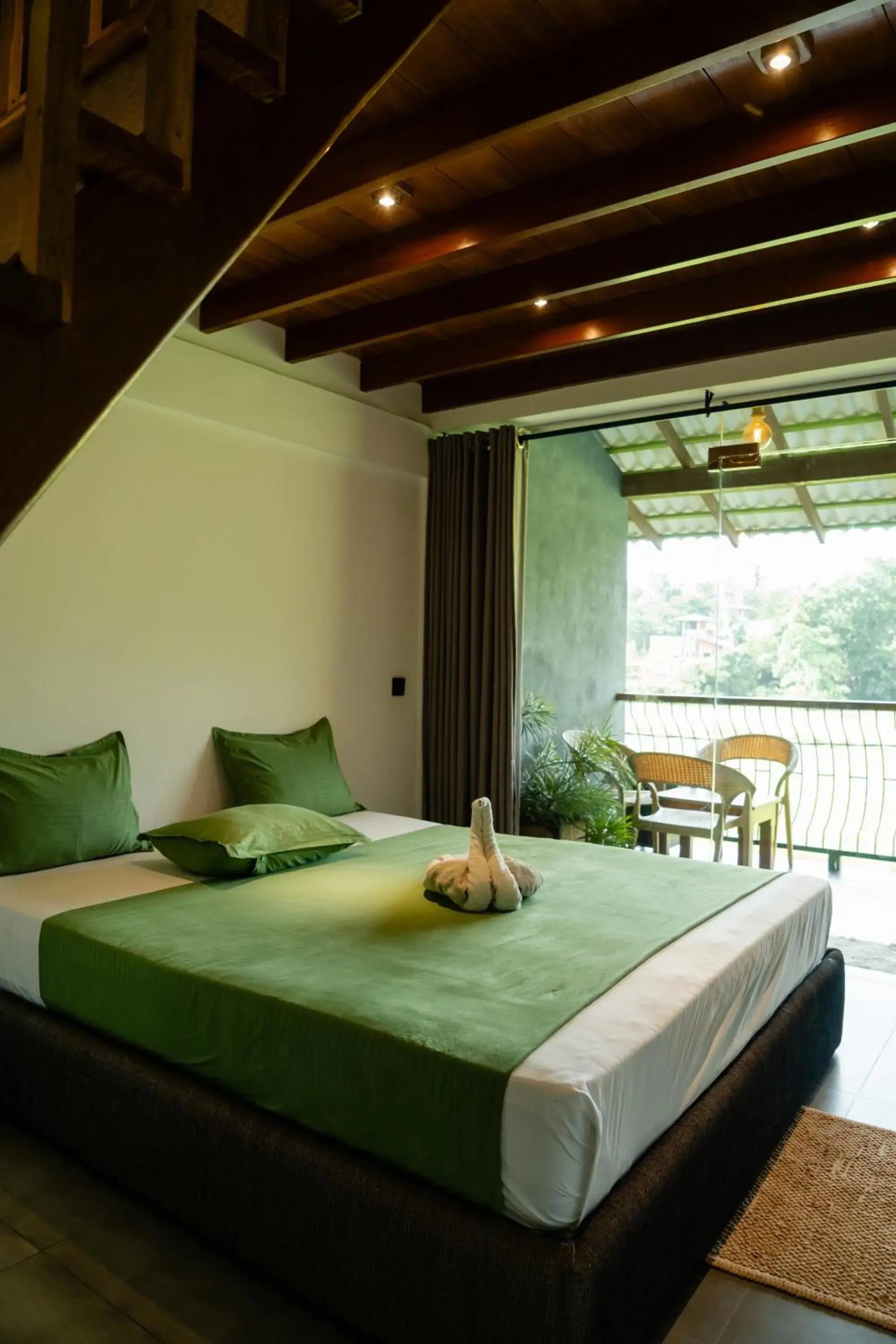 Triple Room with Balcony in Leisure Land Triple Room with Balcony in Leisure Land