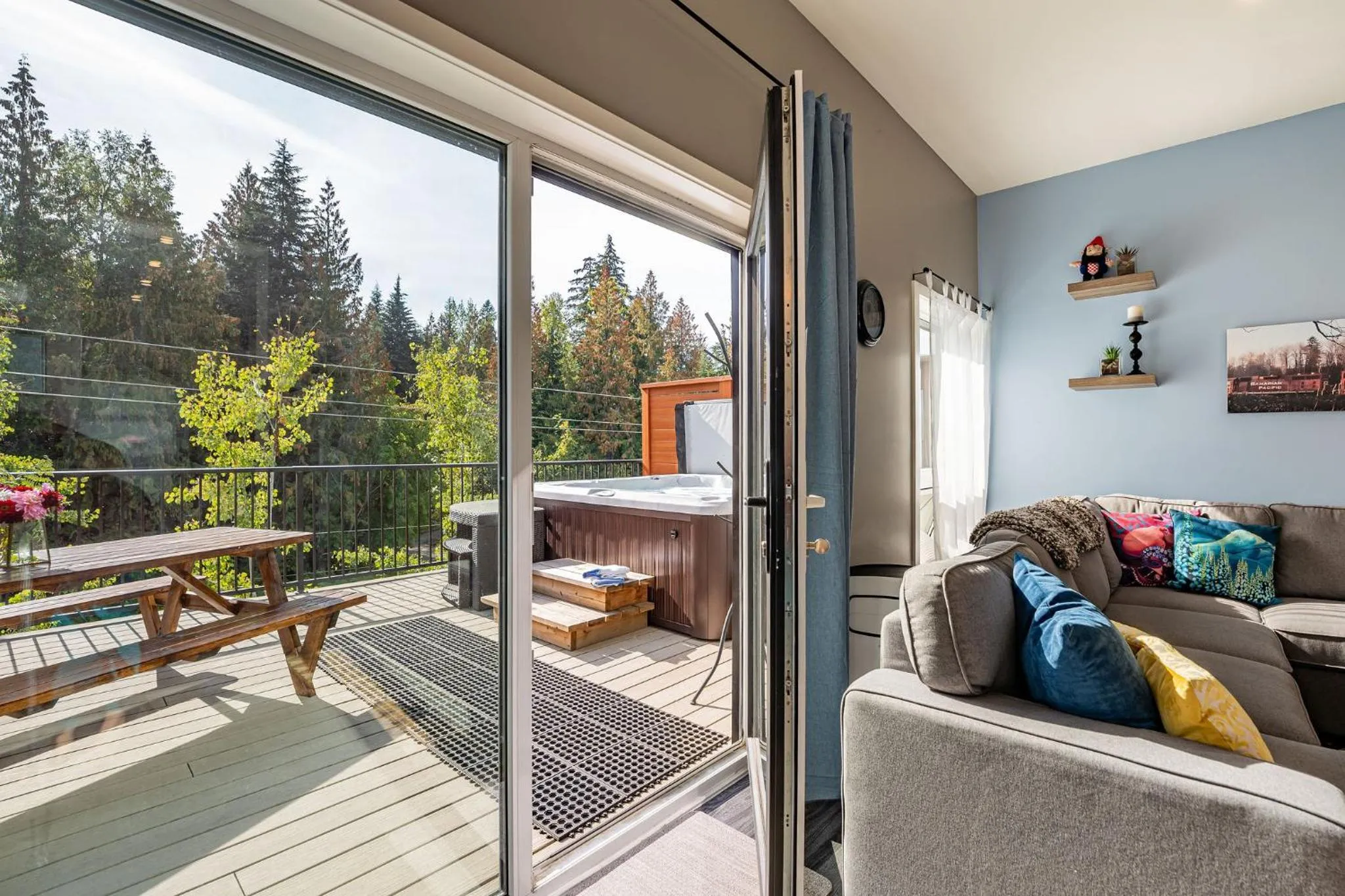 Balcony/Terrace in Pillow Top Condo by Revelstoke Vacations