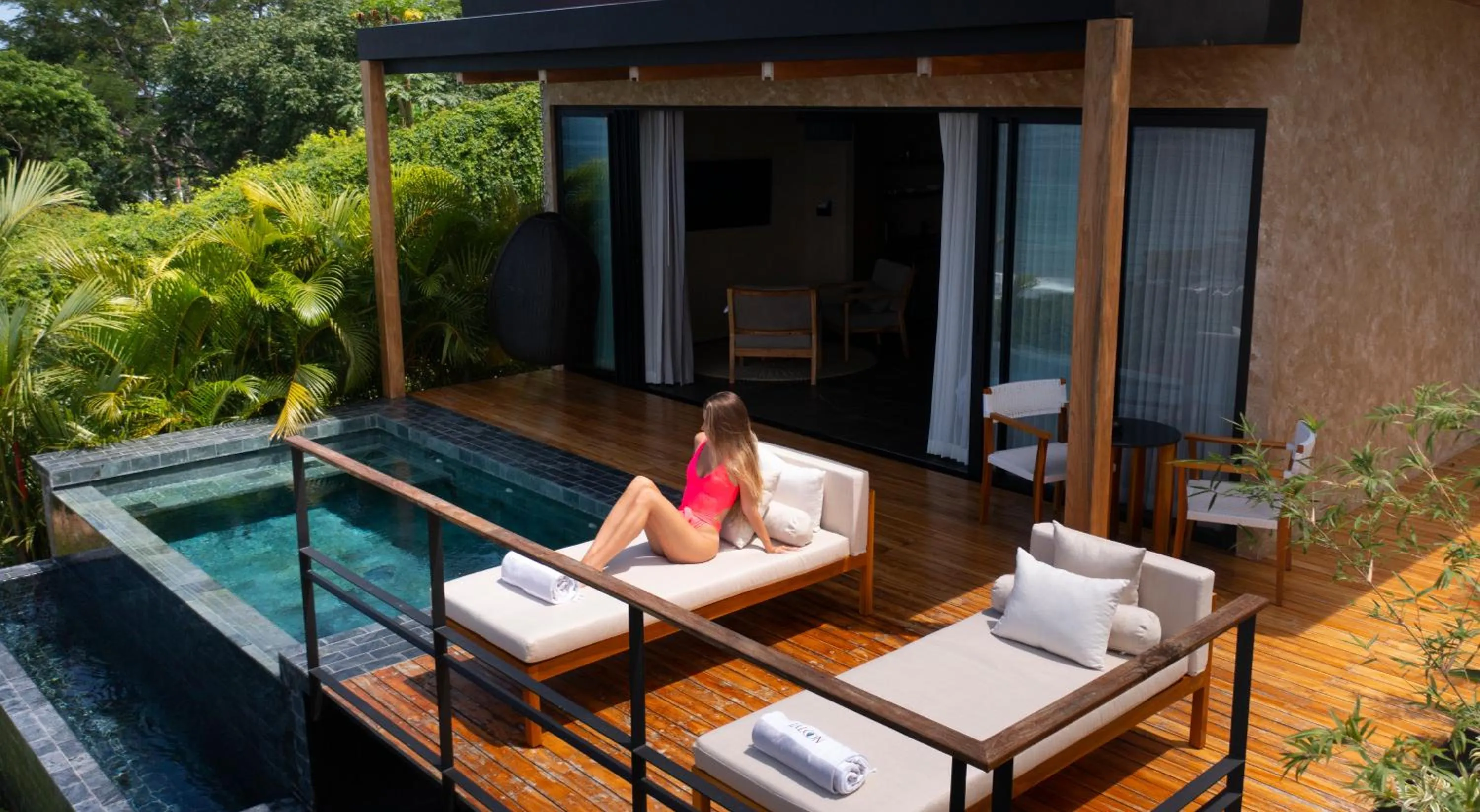 Patio in LALOON Luxury Suites - Adults Only