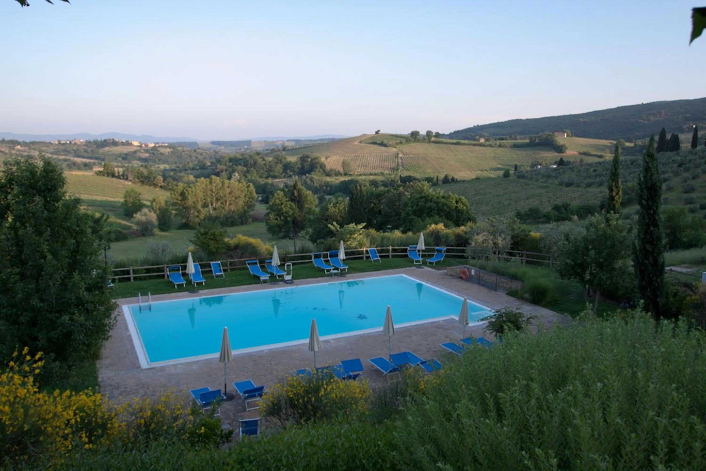 Swimming pool in Villa Ducci