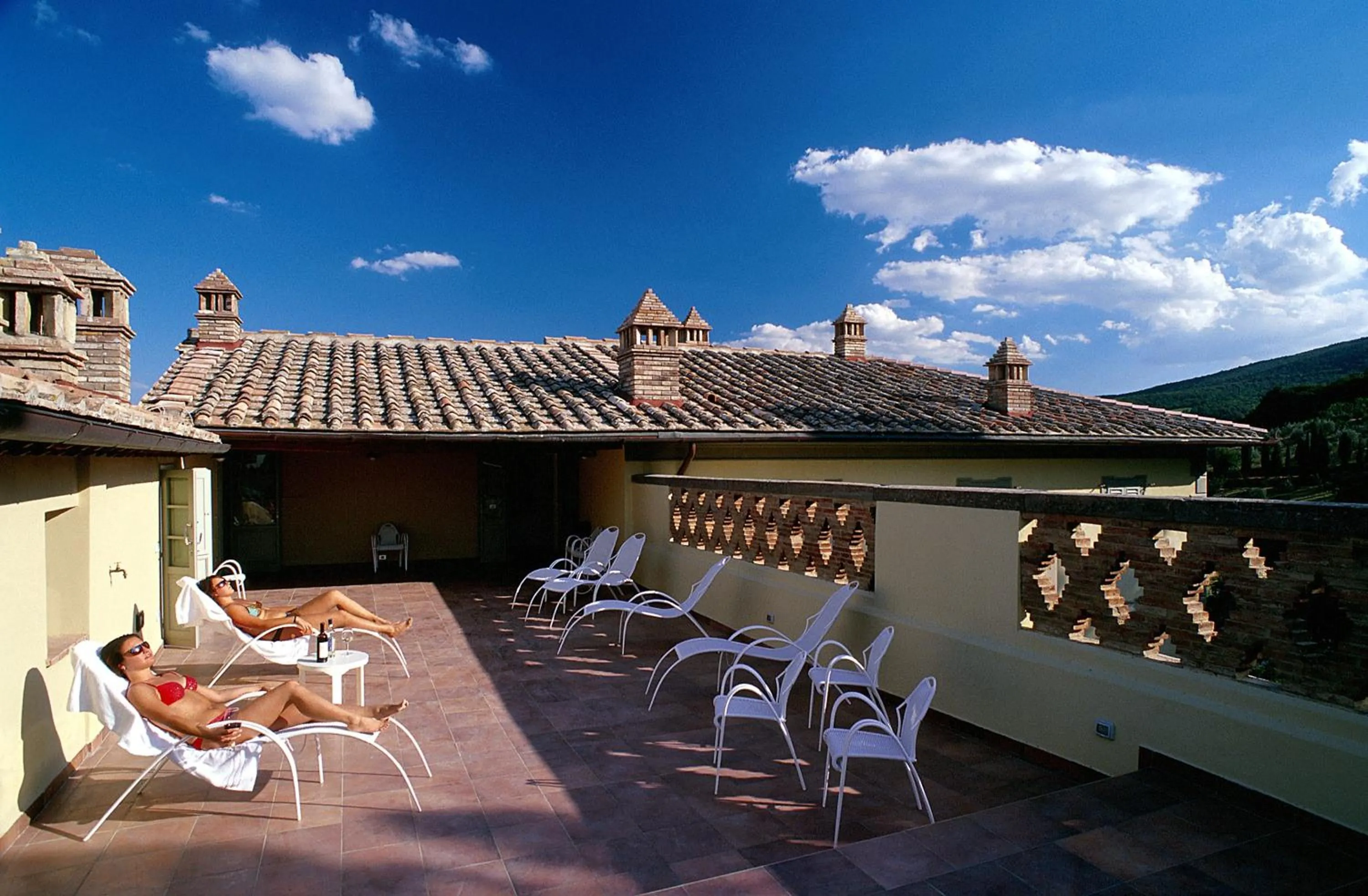 Solarium in Villa Ducci