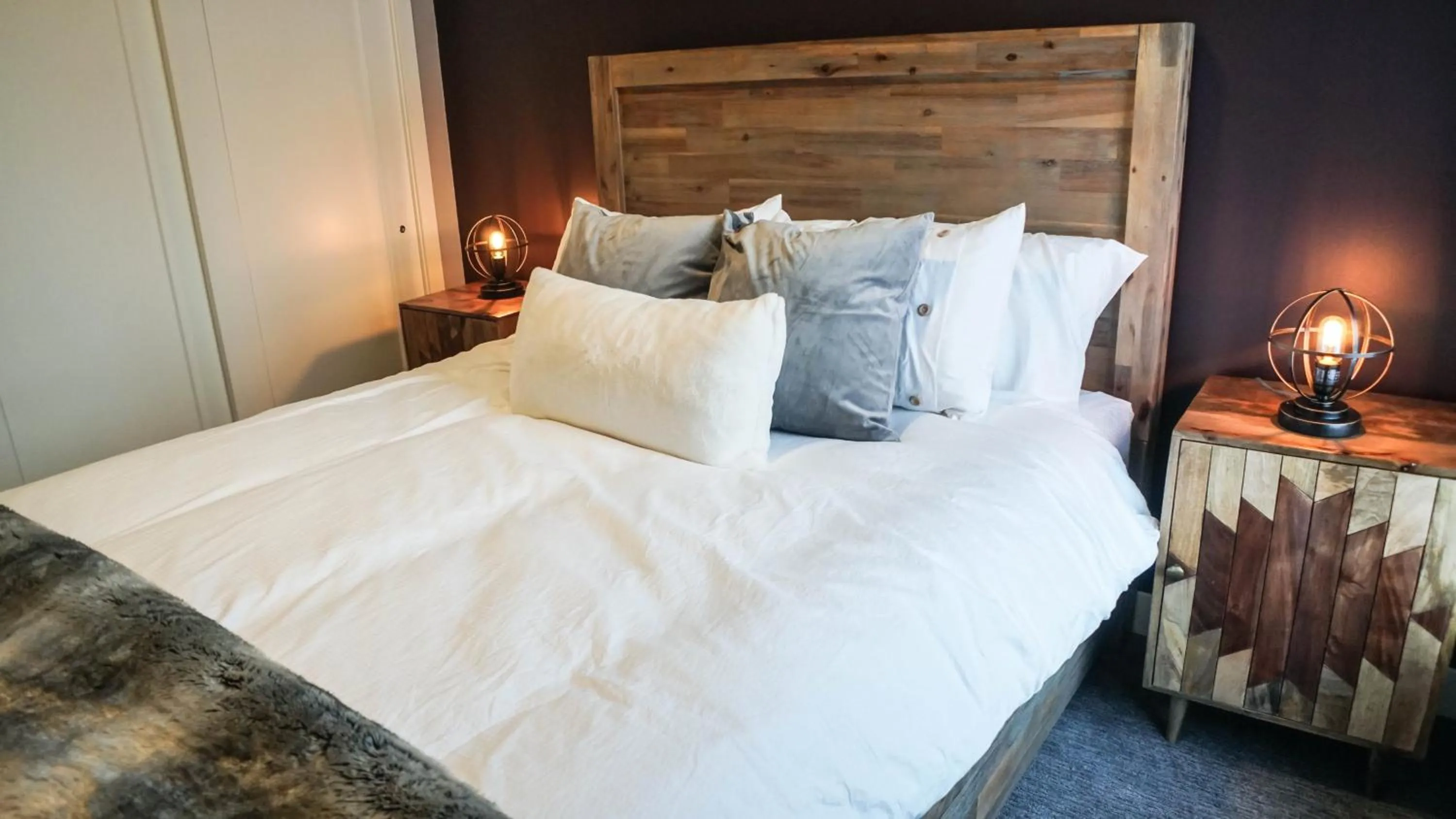 Bedroom, Bed in The Revy Den by Revelstoke Vacations