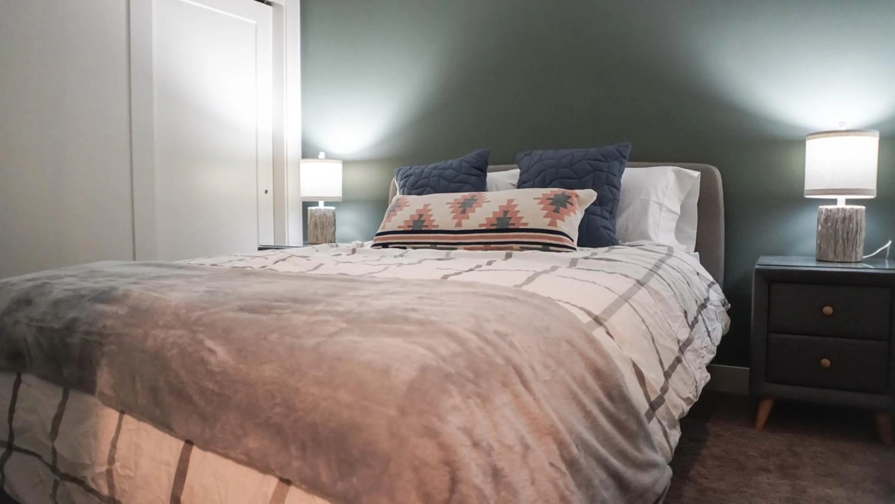 Bedroom, Bed in The Revy Den by Revelstoke Vacations