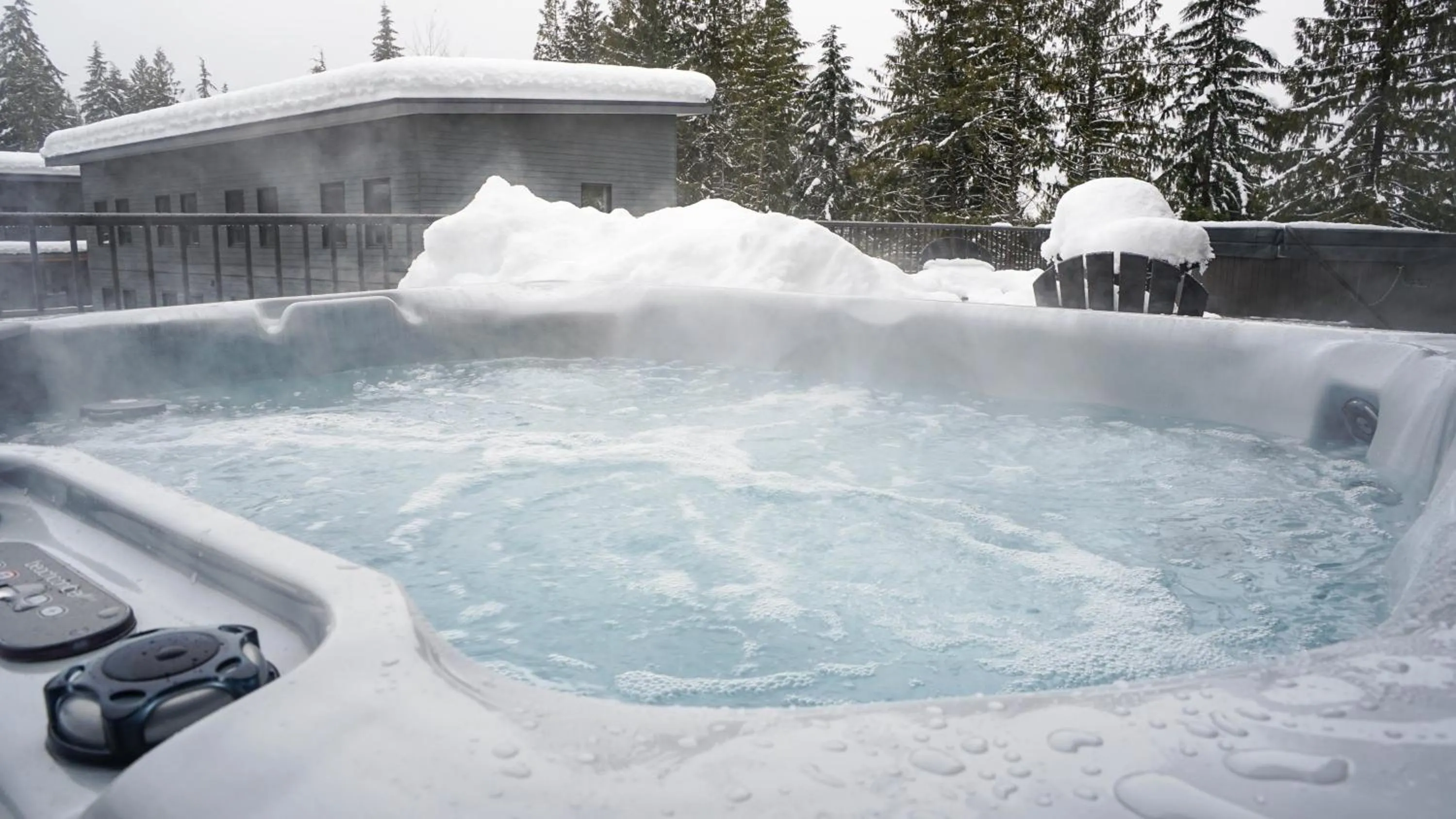 Hot Tub in The Revy Den by Revelstoke Vacations