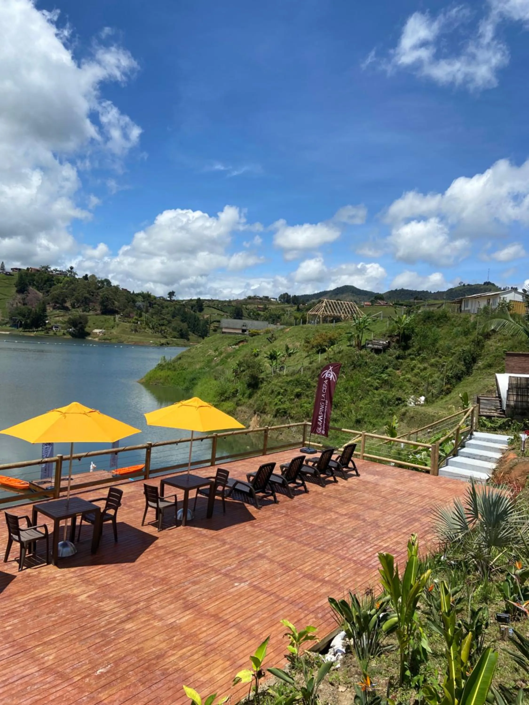 Living room in Glamping La Cepa GUATAPÉ