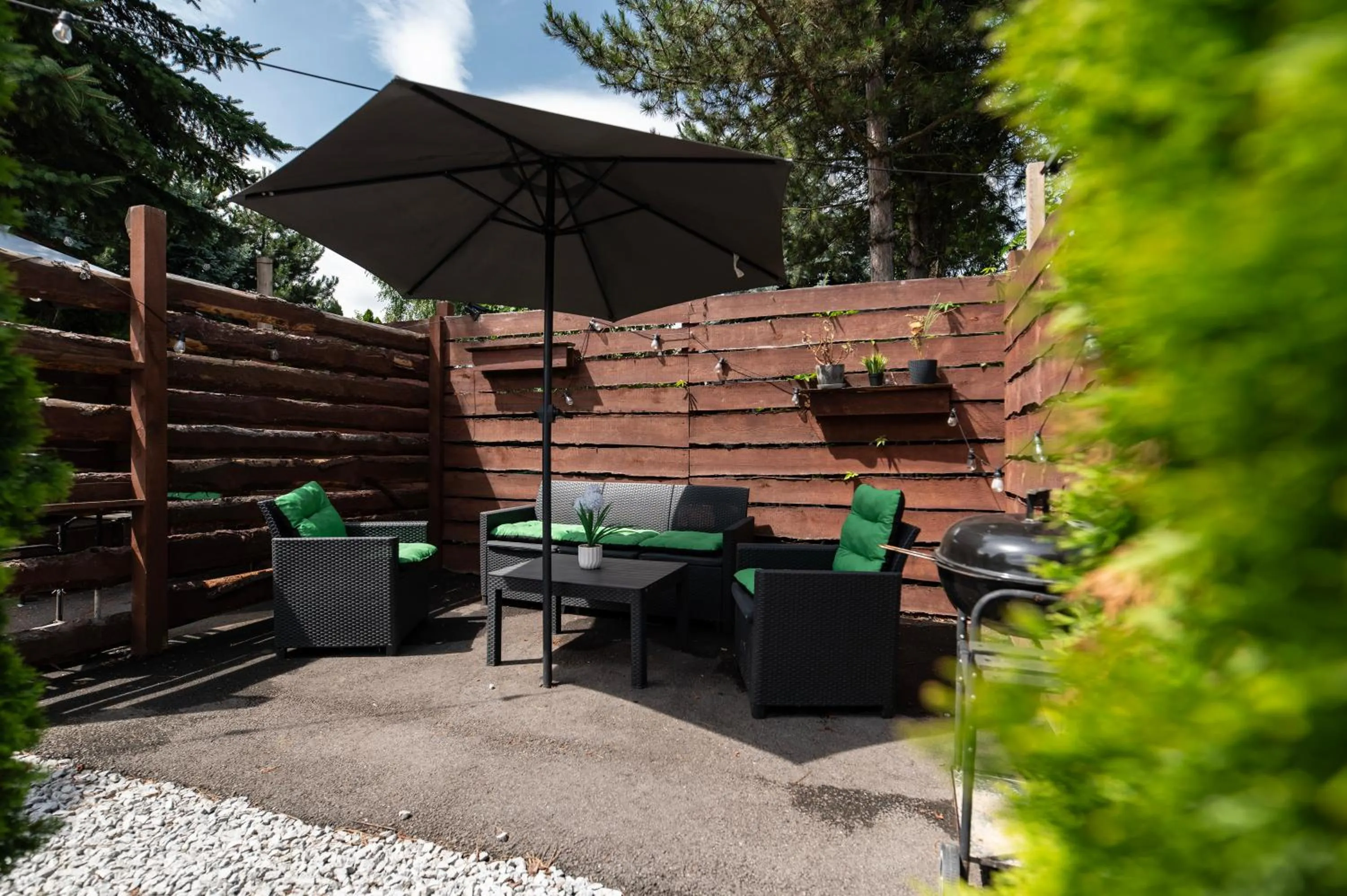 BBQ facilities in City Place Noclegi