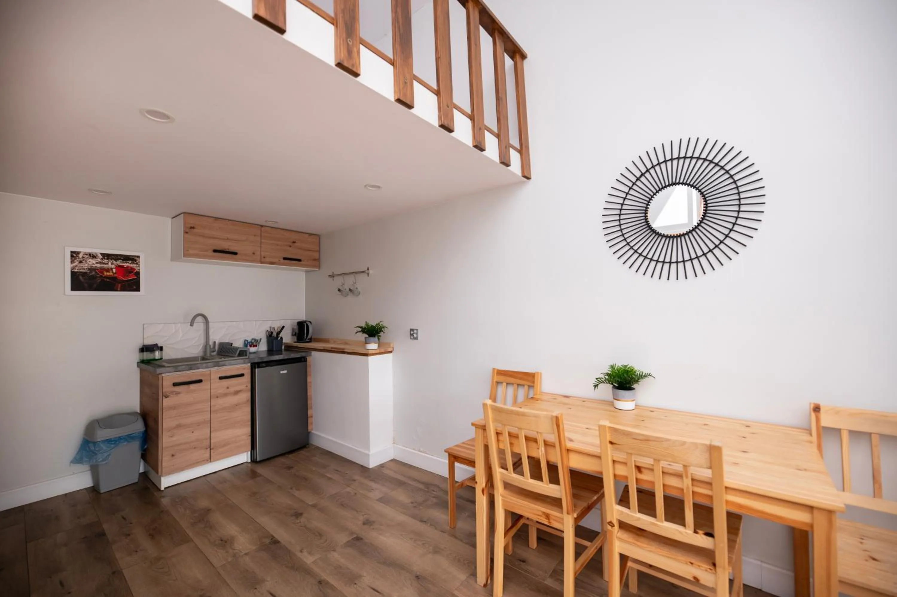 Kitchen or kitchenette in City Place Noclegi