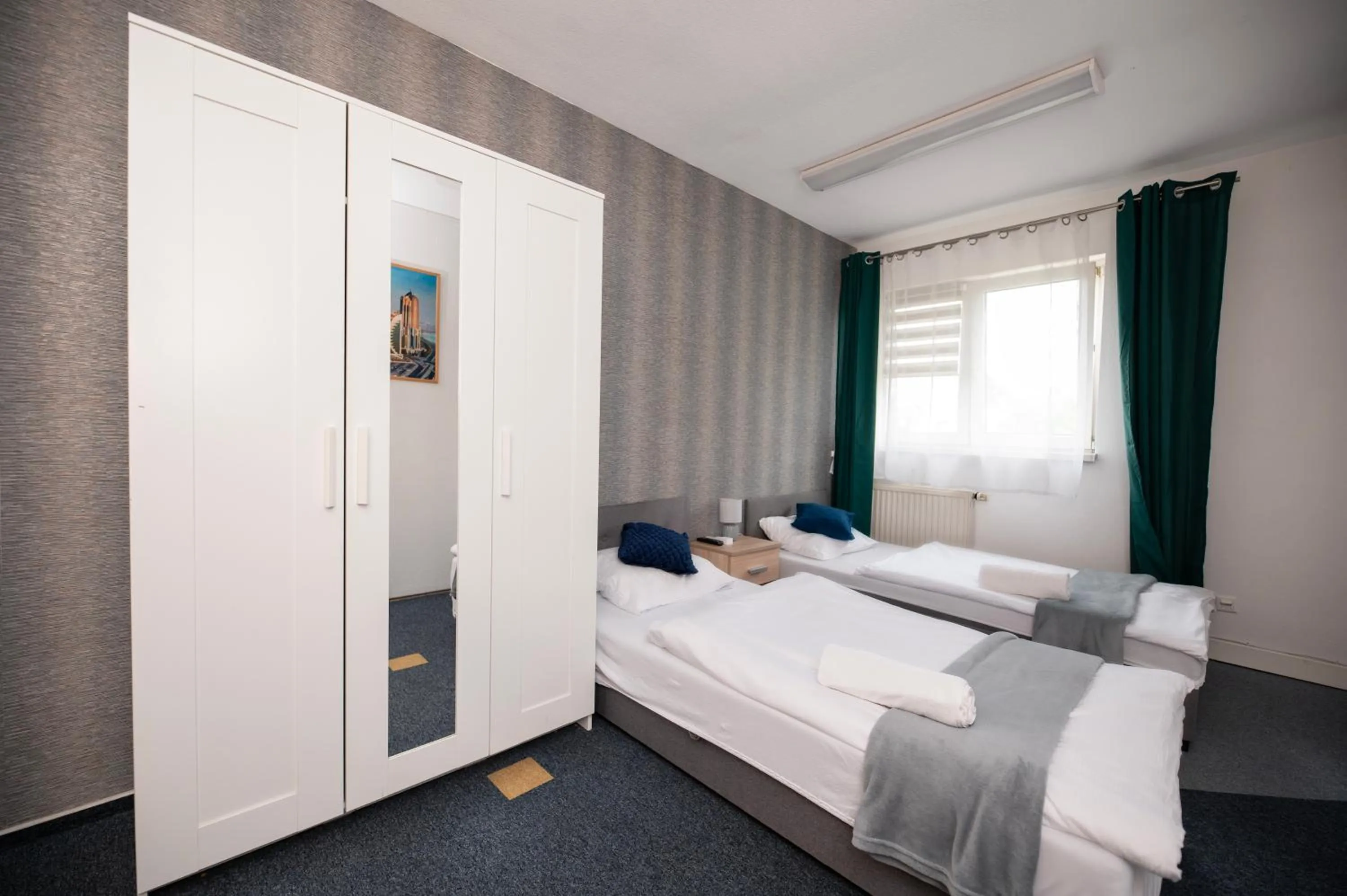 Bed in City Place Noclegi