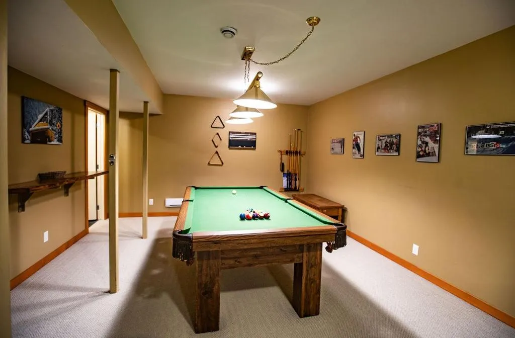 Billiard in Stoke Cabin by Revelstoke Vacations