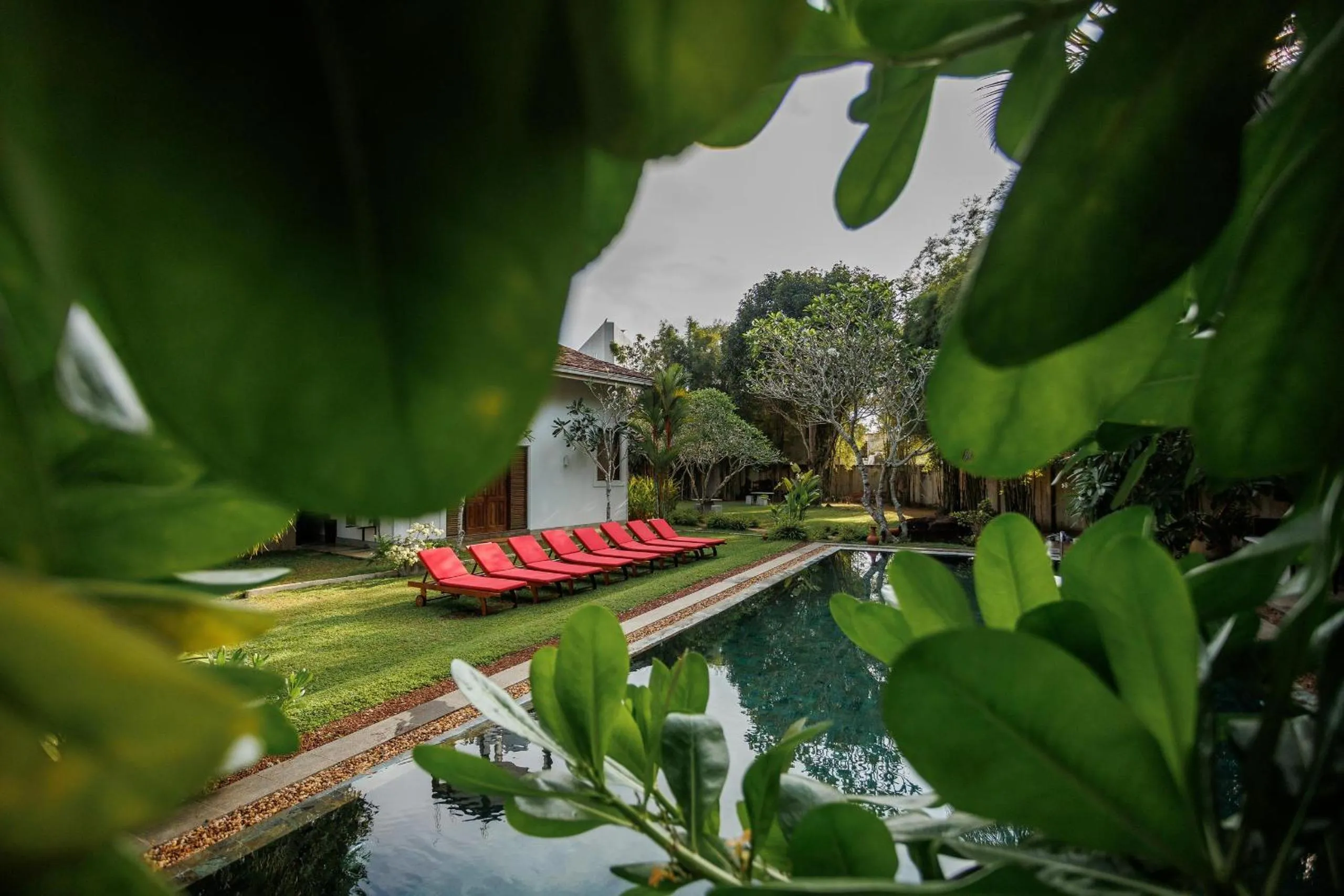 Swimming pool in Villa White Queen Resort & Spa