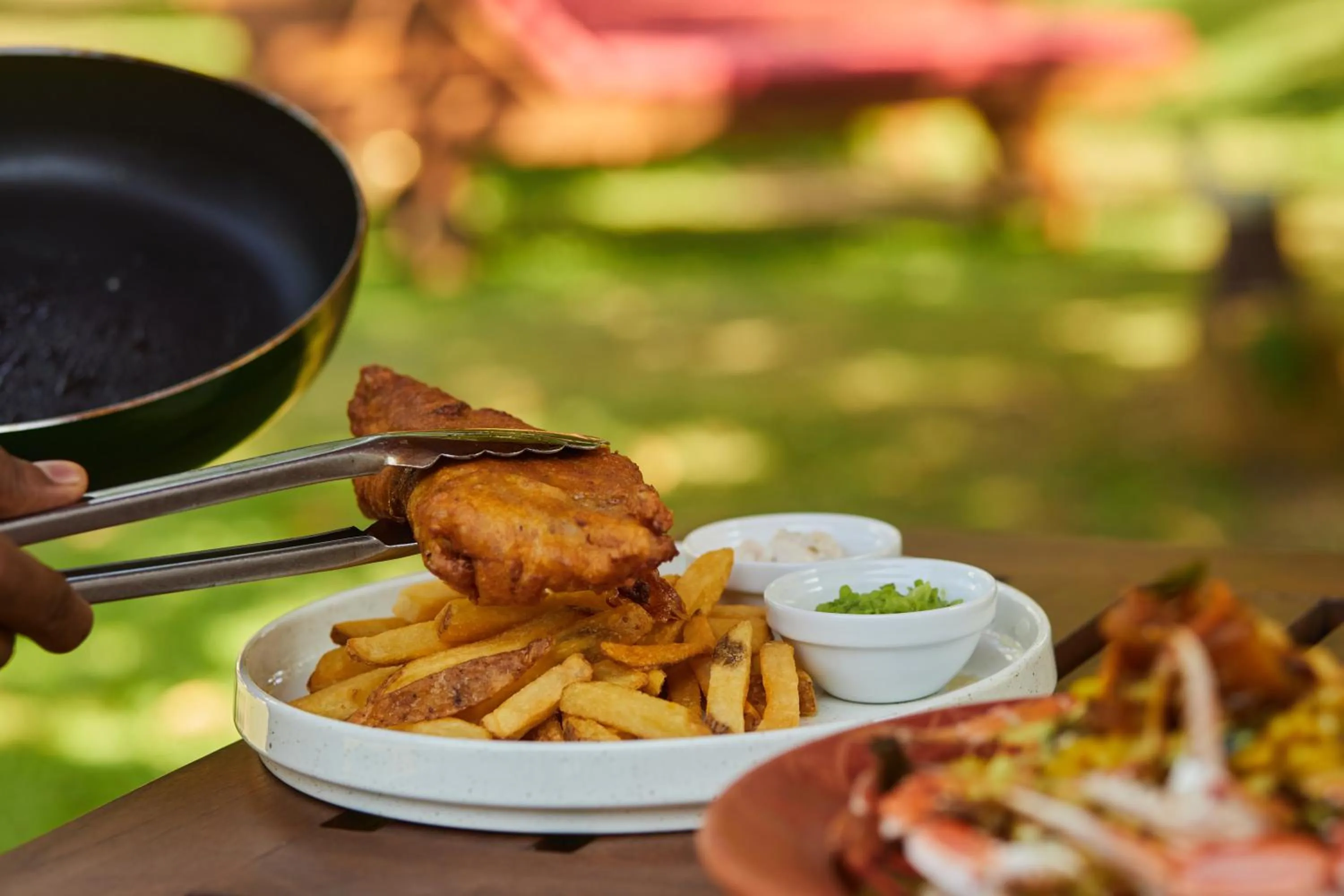 Food close-up in Villa White Queen Resort & Spa