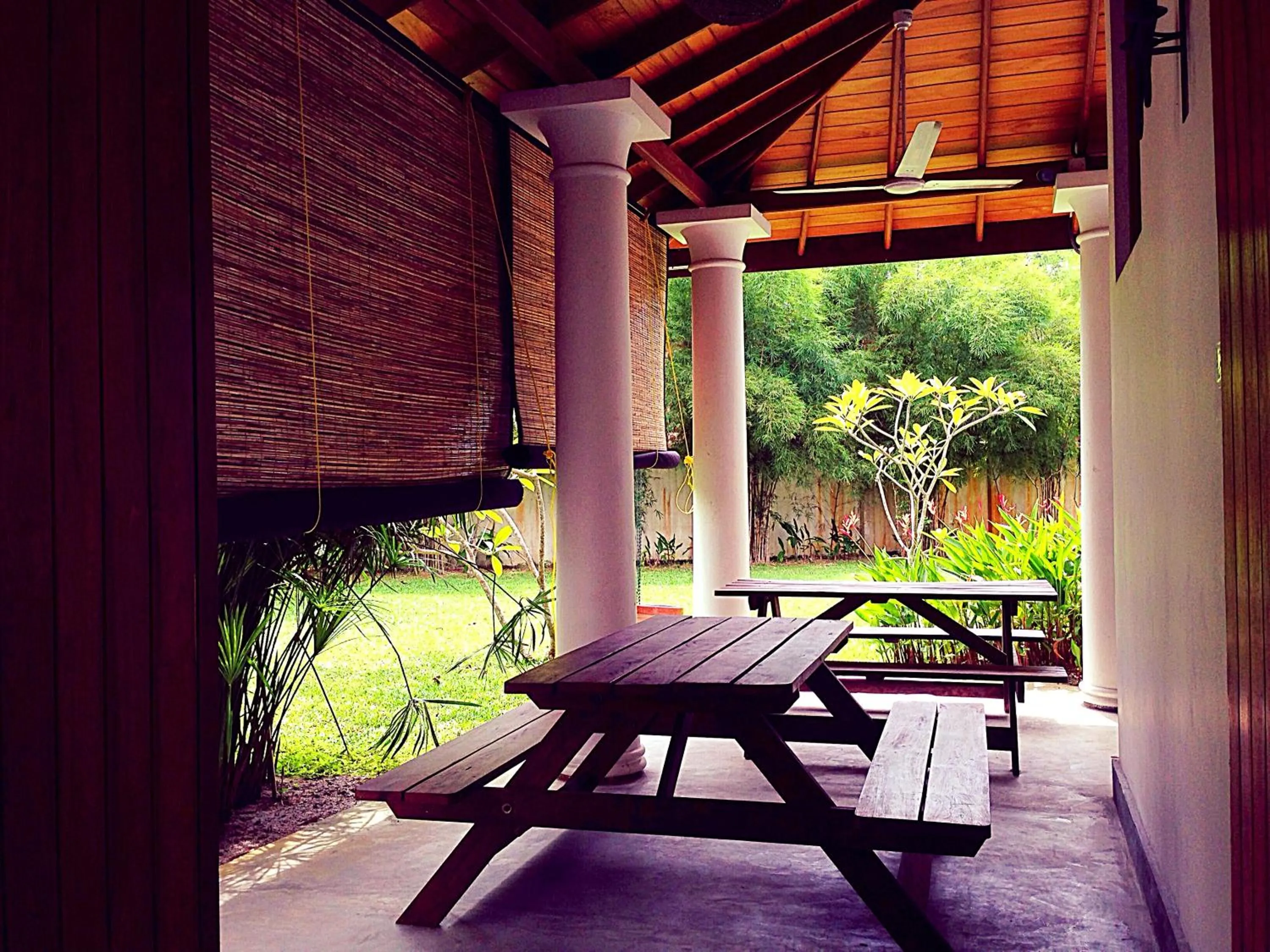 BBQ facilities in Villa White Queen Resort & Spa