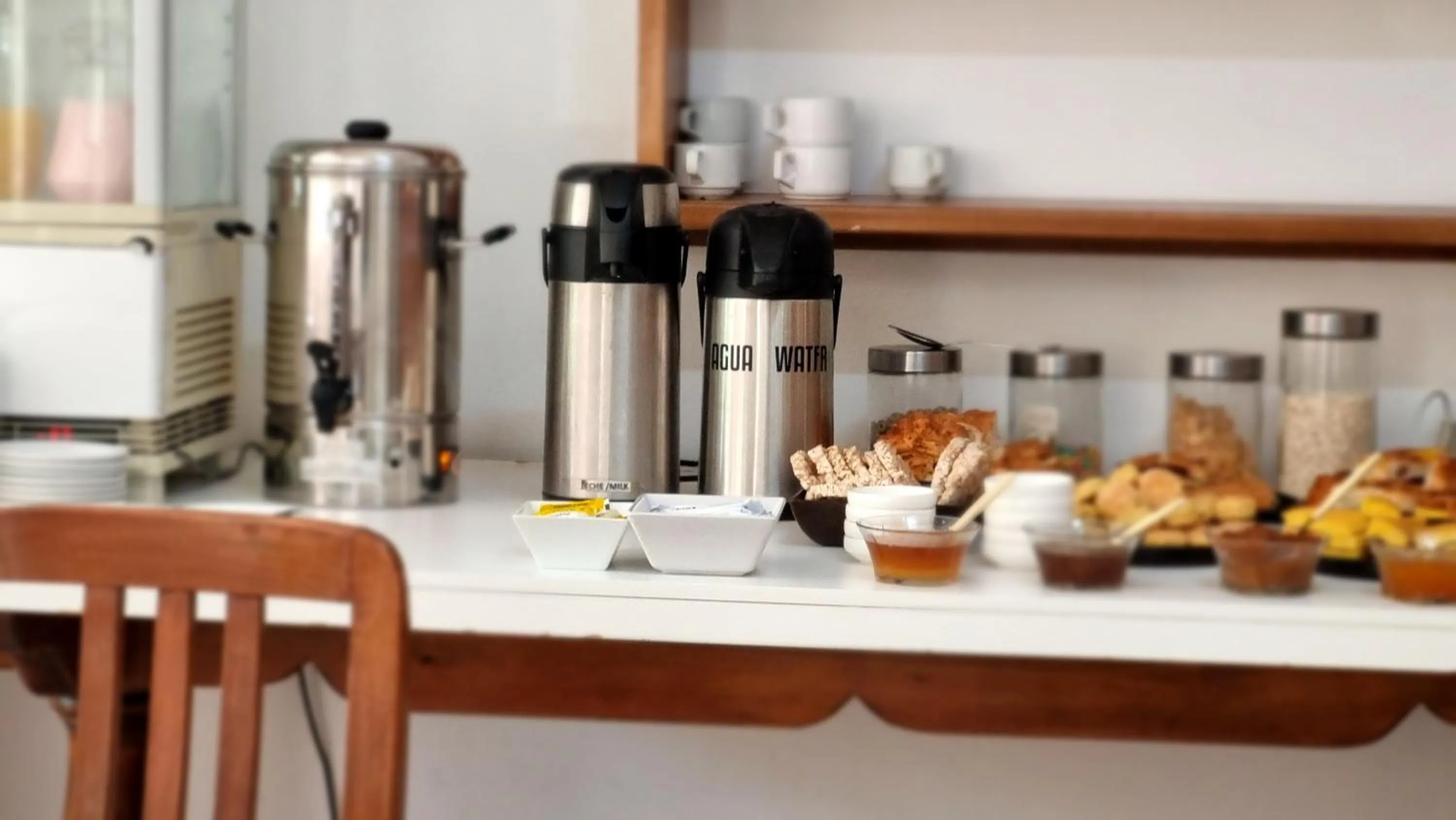 Breakfast in Hotel Perla del Plata