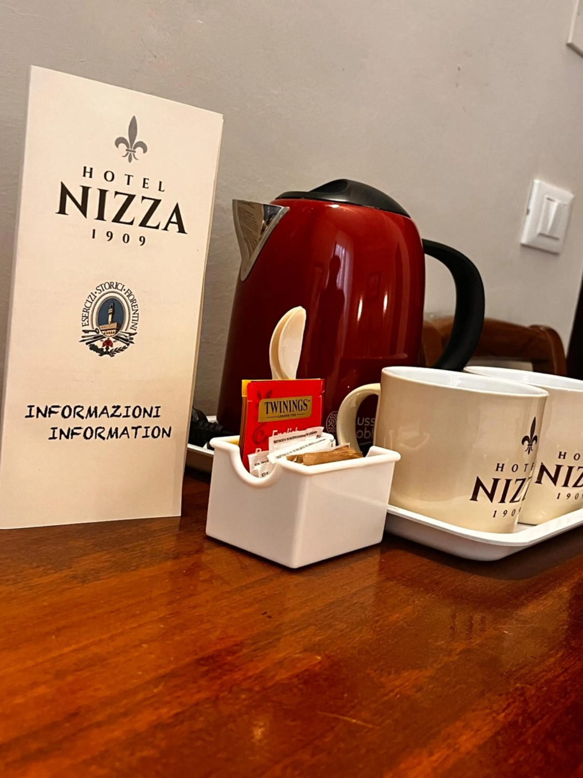 Decorative detail in Hotel Nizza