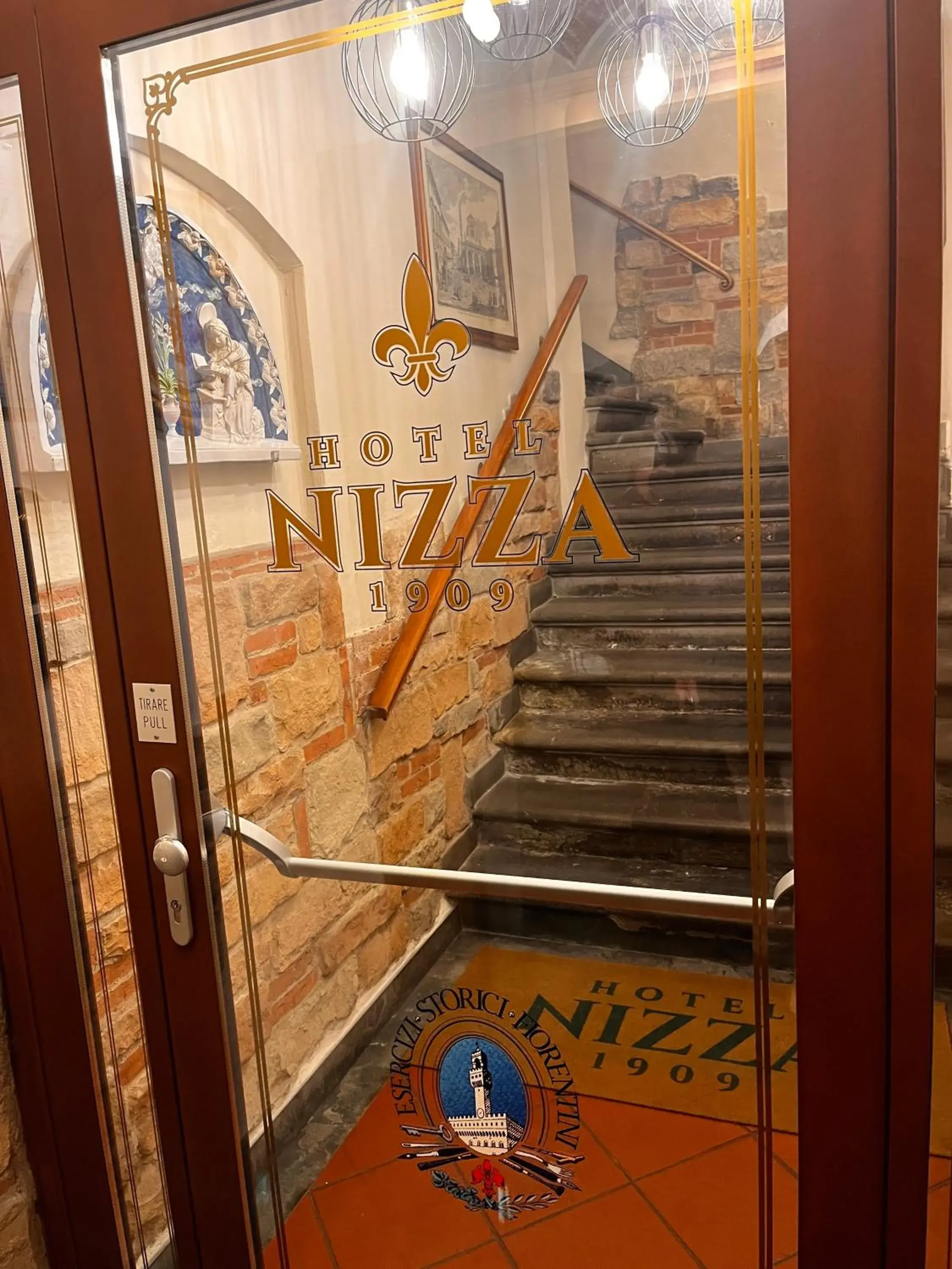 Property building in Hotel Nizza Property building in Hotel Nizza